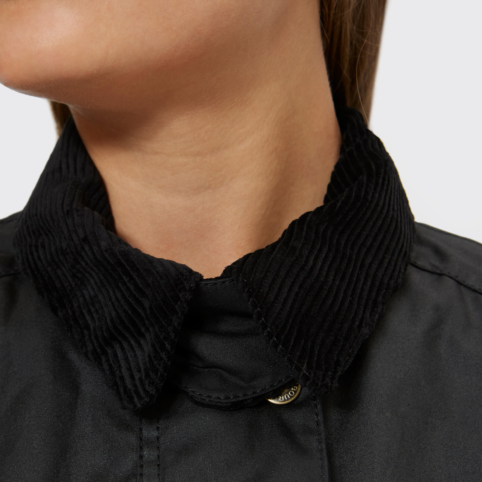 Barbour Heritage Women s Barbour Floree Wax Jacket Black Coggles