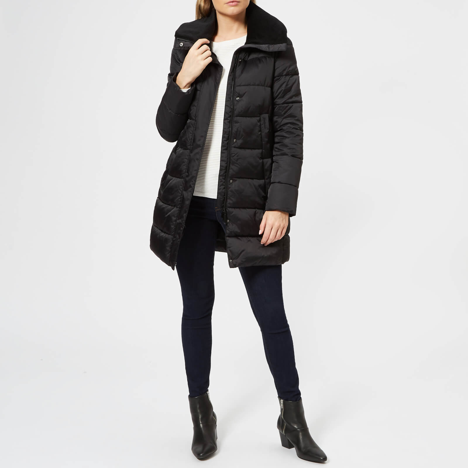 Barbour Heritage Women s Darcy Quilt Jacket Black Coggles