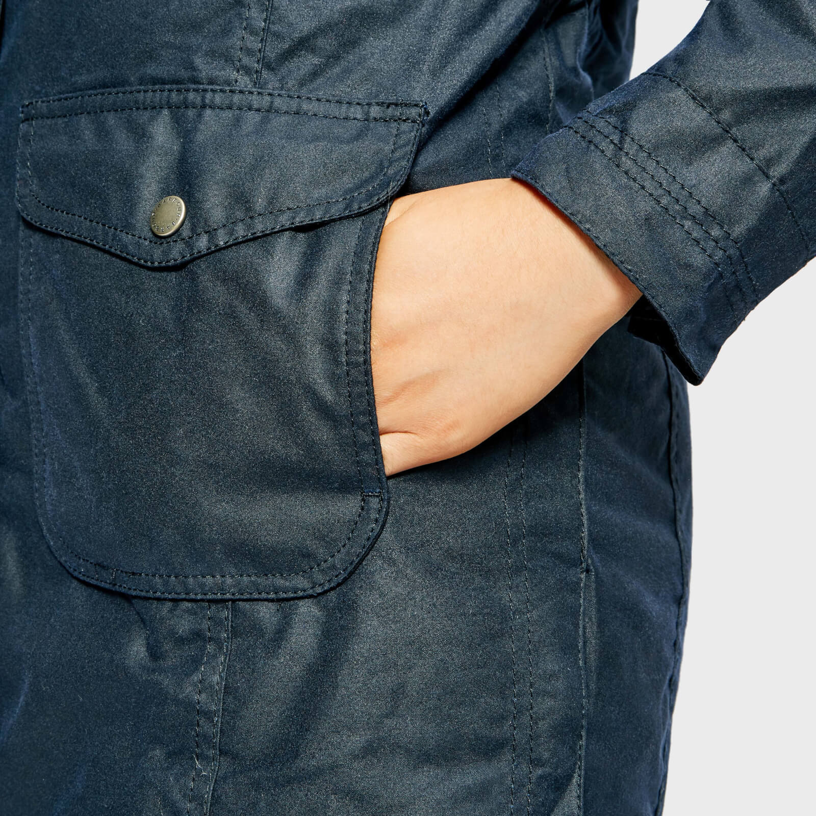 Barbour Women s Bridport Wax Jacket Royal Navy