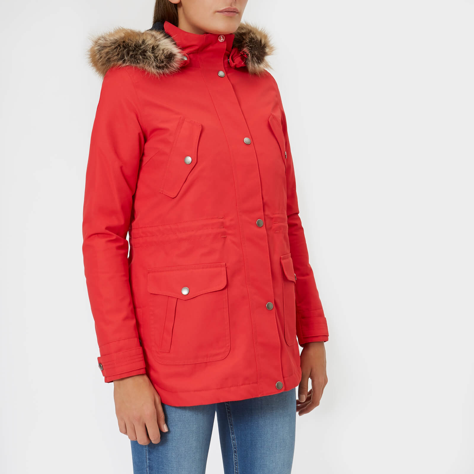 Barbour Women s Stronsay Jacket Reef Red Navy Coggles