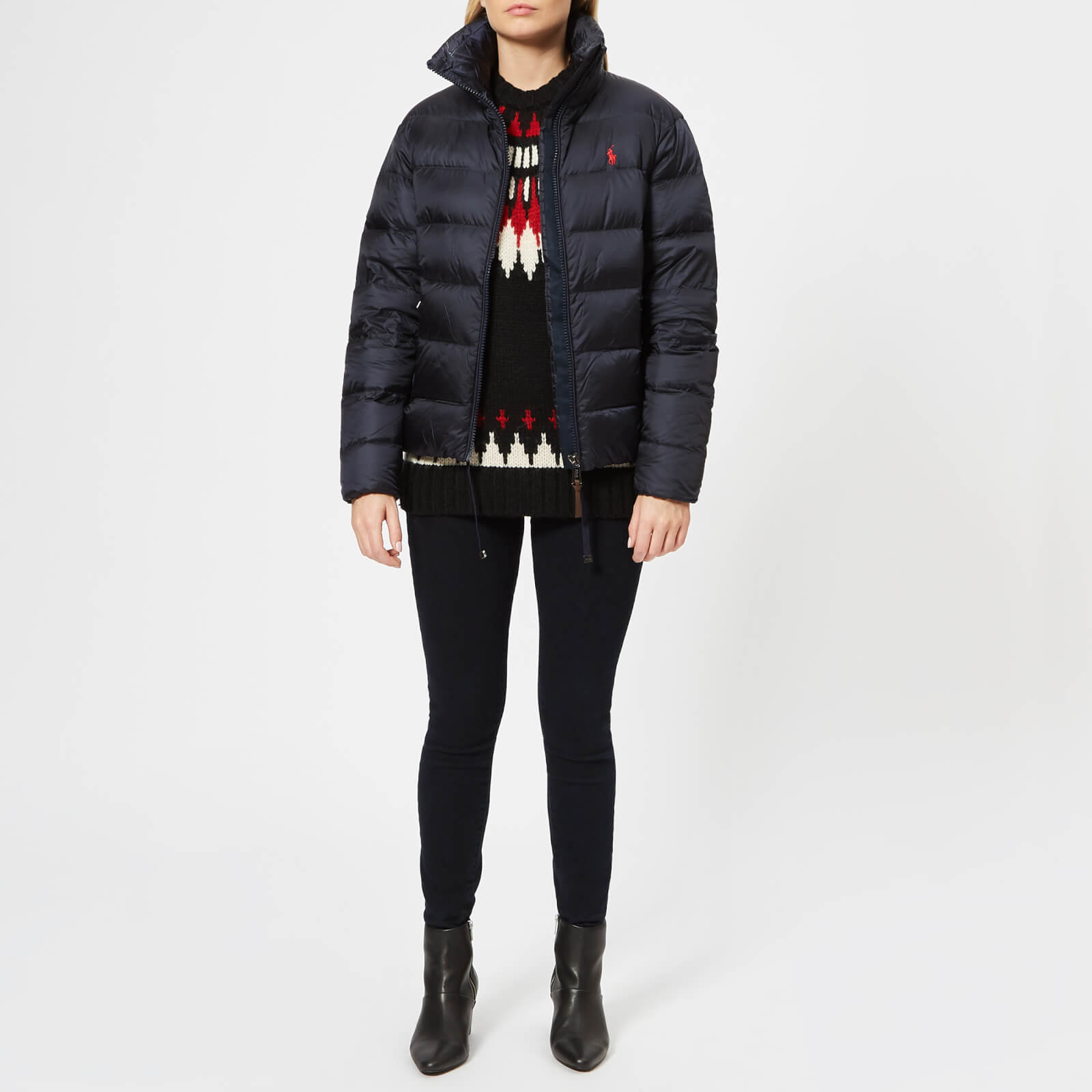 Polo Ralph Lauren Women s Flag Down Jacket Navy Coggles