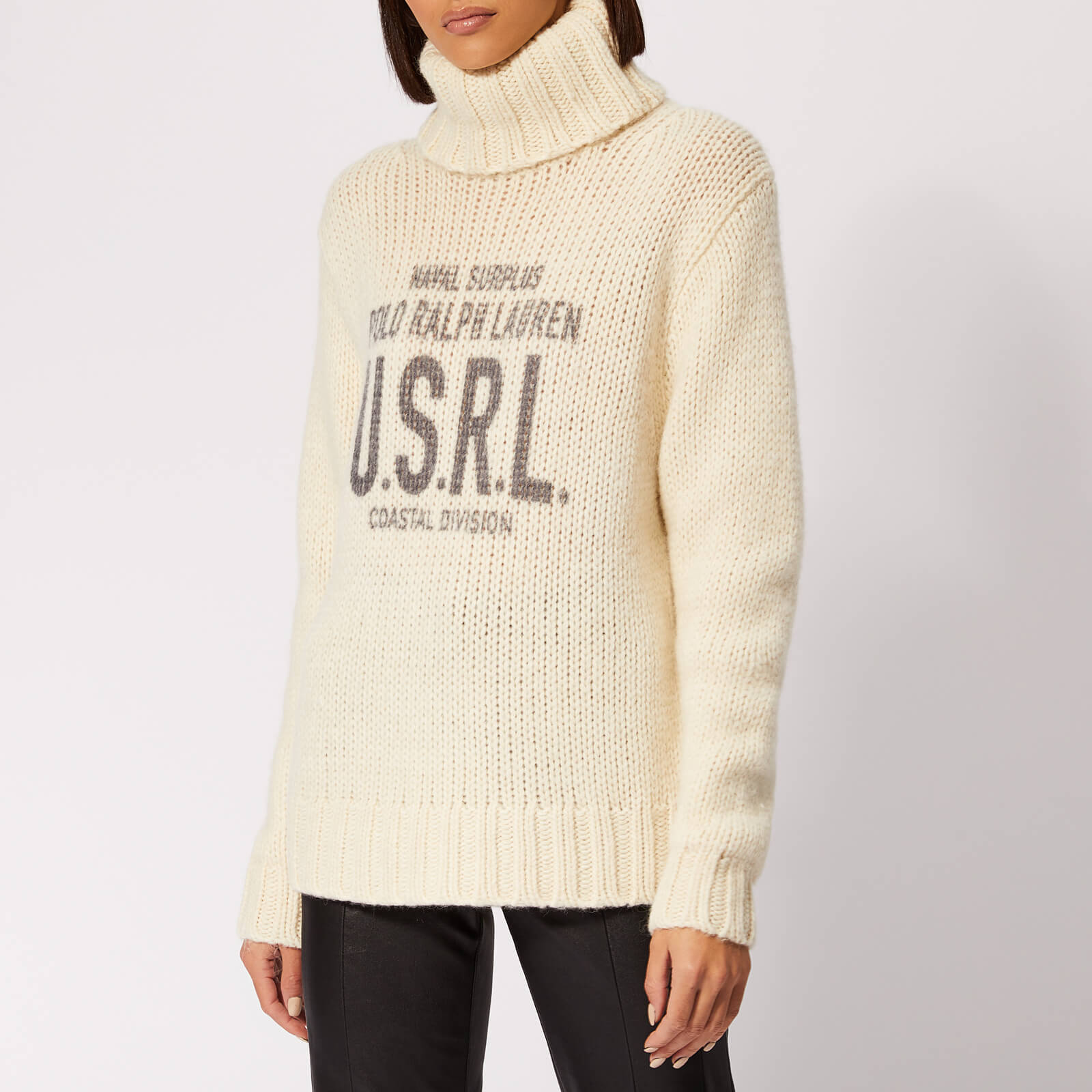 Roll neck jumper ralph lauren on sale