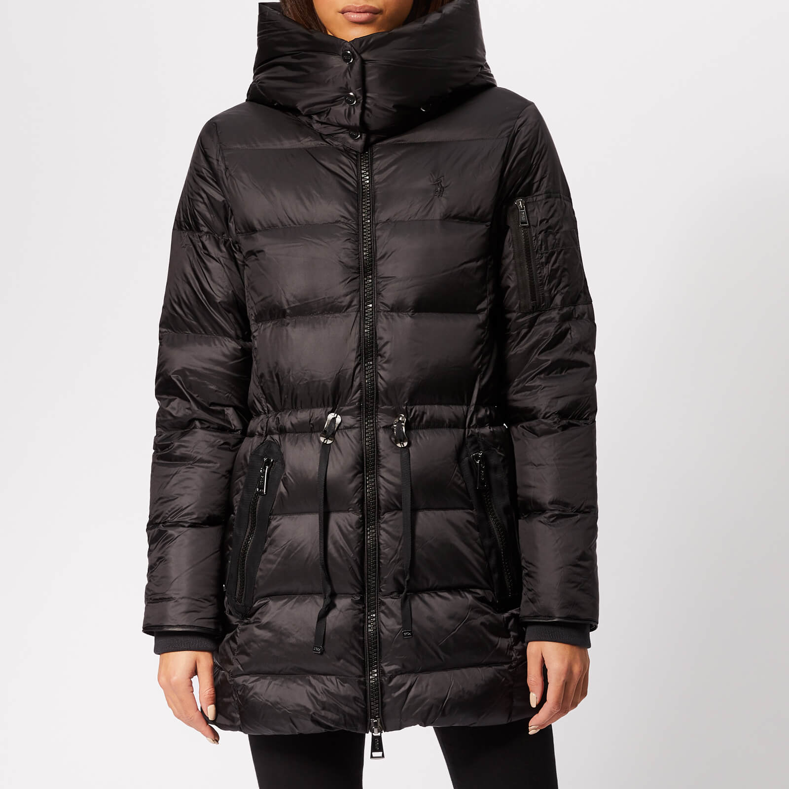 Polo Ralph Lauren Women s Long Down Coat Black Coggles