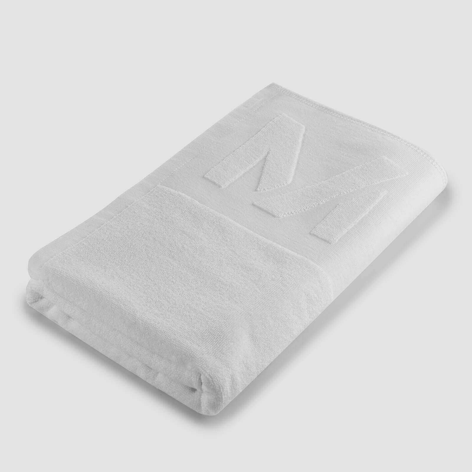 Myprotein Large Towel - White