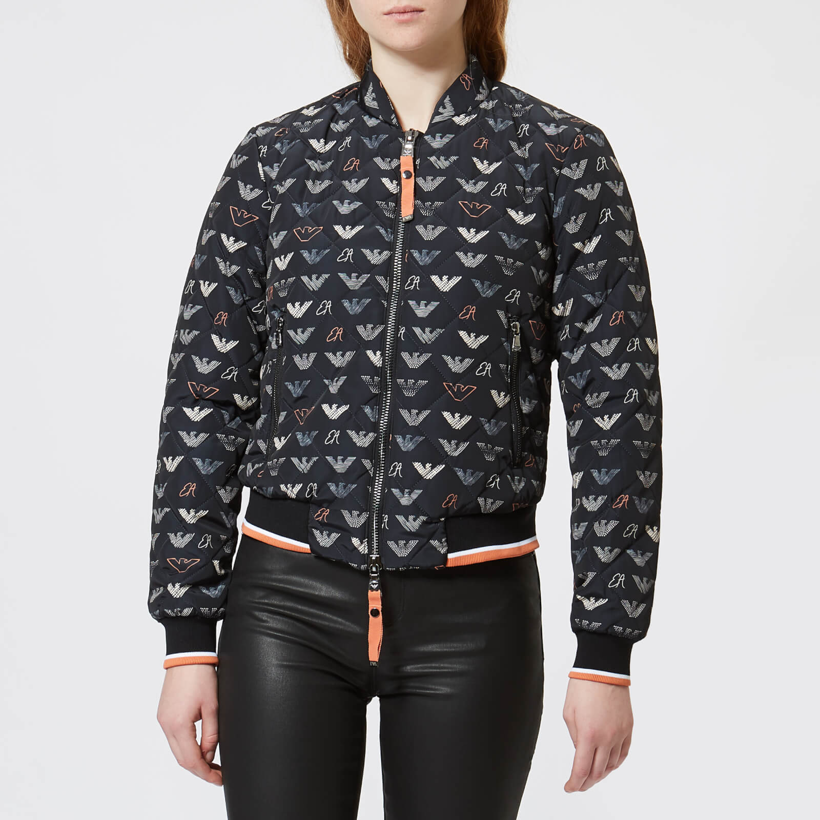 Emporio armani bomber jacket womens top