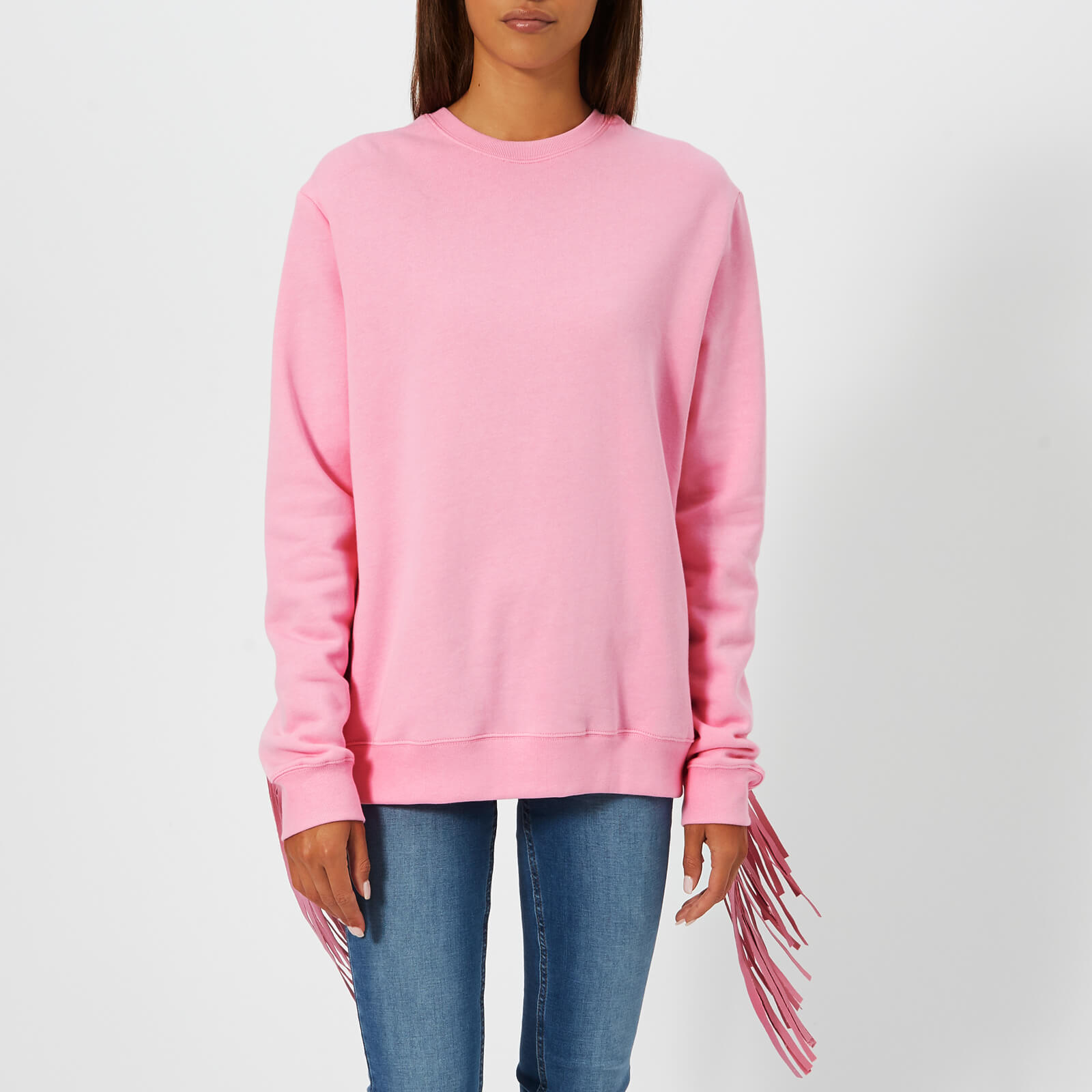 Msgm fringe sweater new arrivals