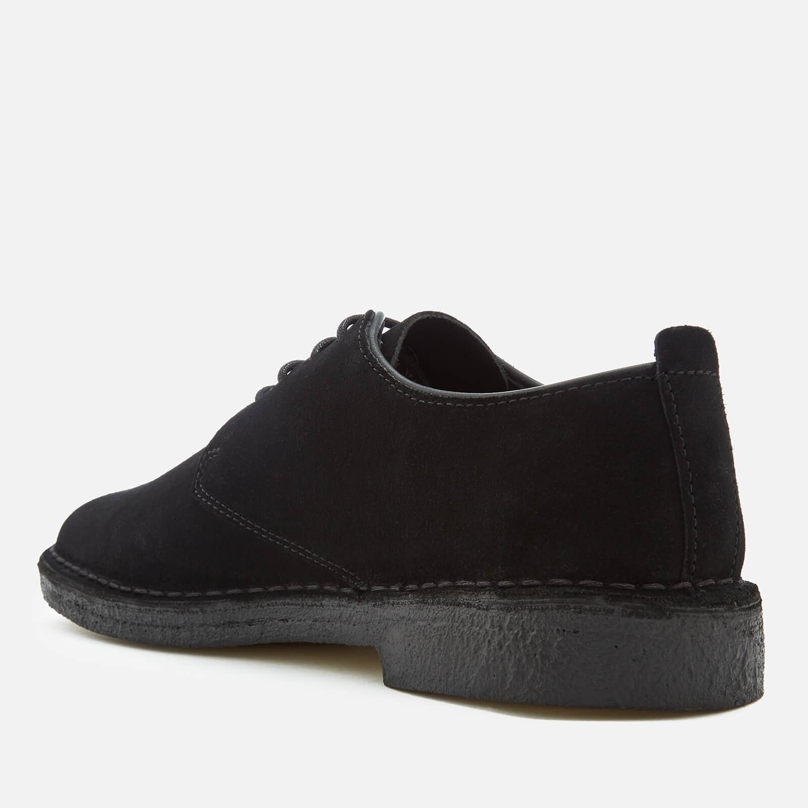 Clarks Originals Men s Desert London Suede Derby Shoes Black Coggles