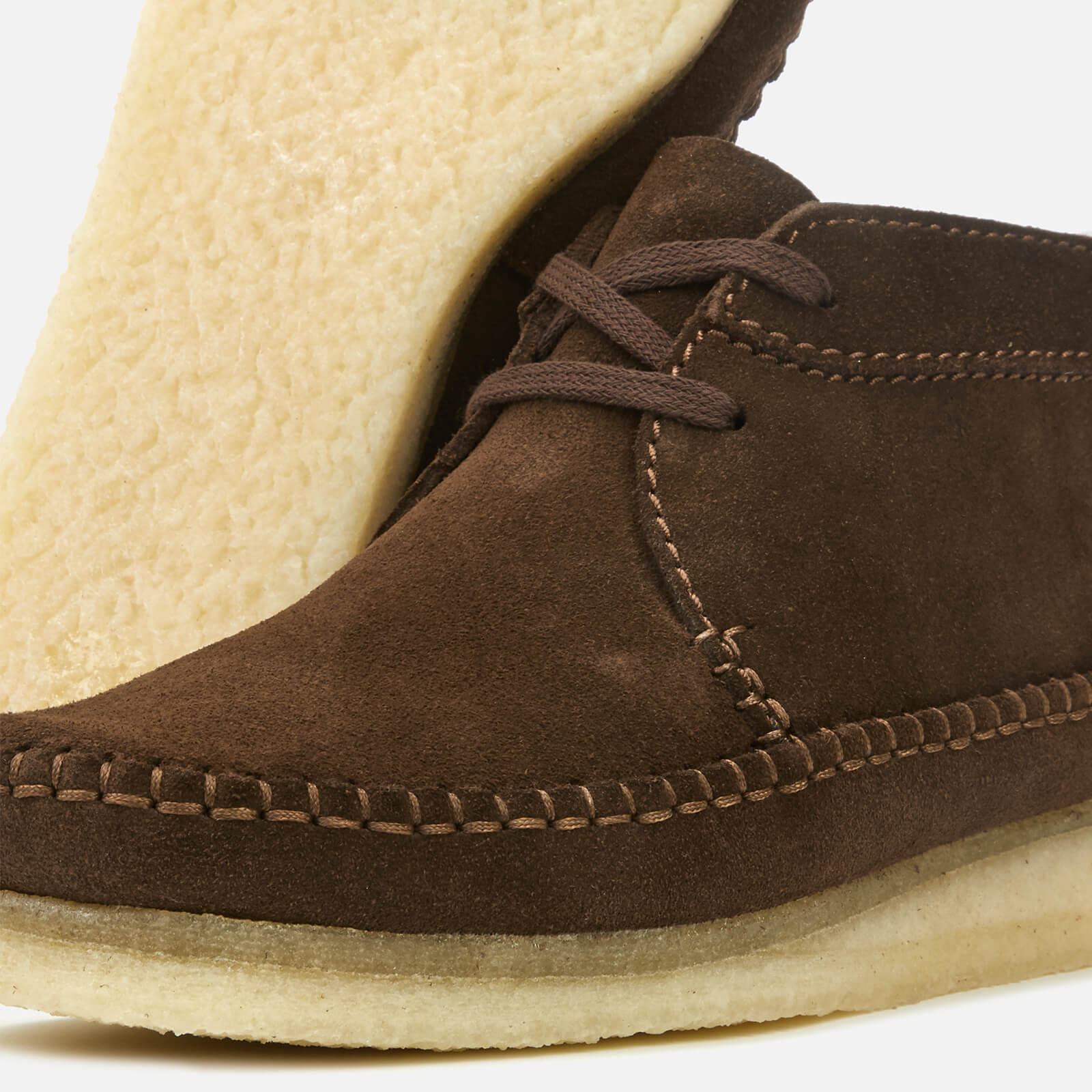 Clarks Originals Men s Weaver Suede Boots Brown Coggles