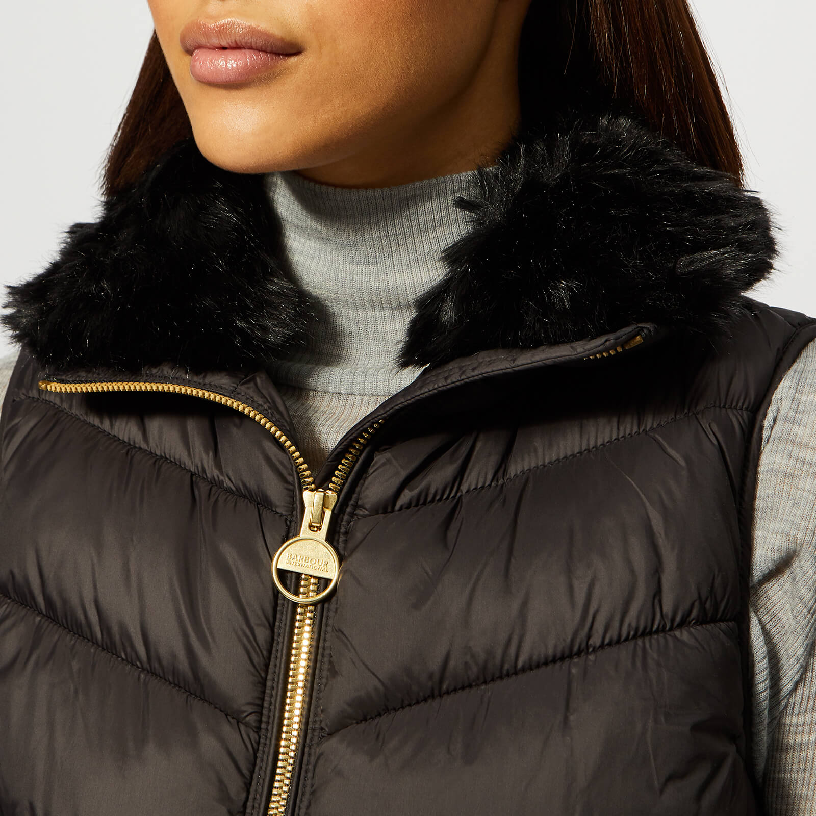 Barbour International Women s Victory Gilet Black Coggles