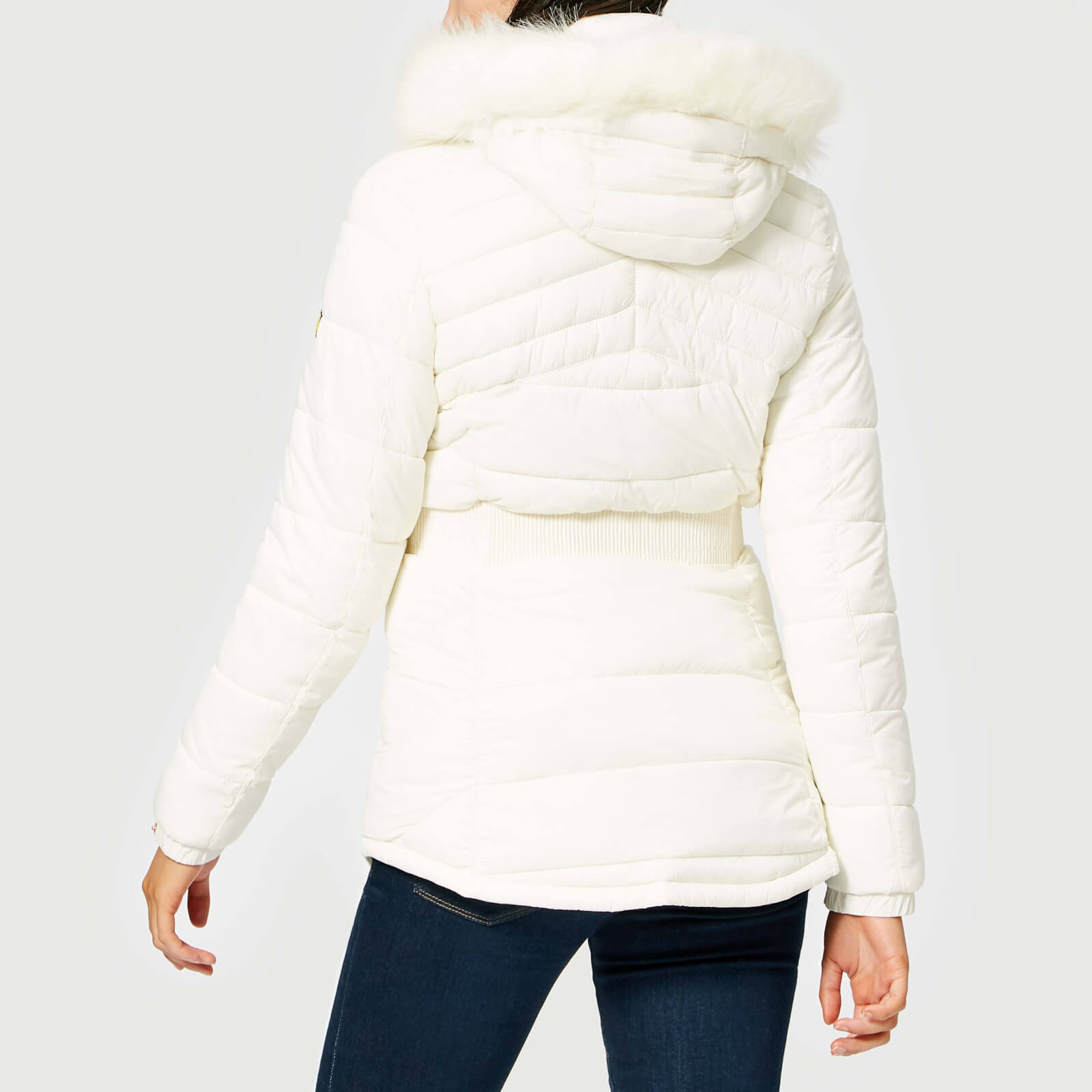 Barbour superstock quilted padded jacket new arrivals