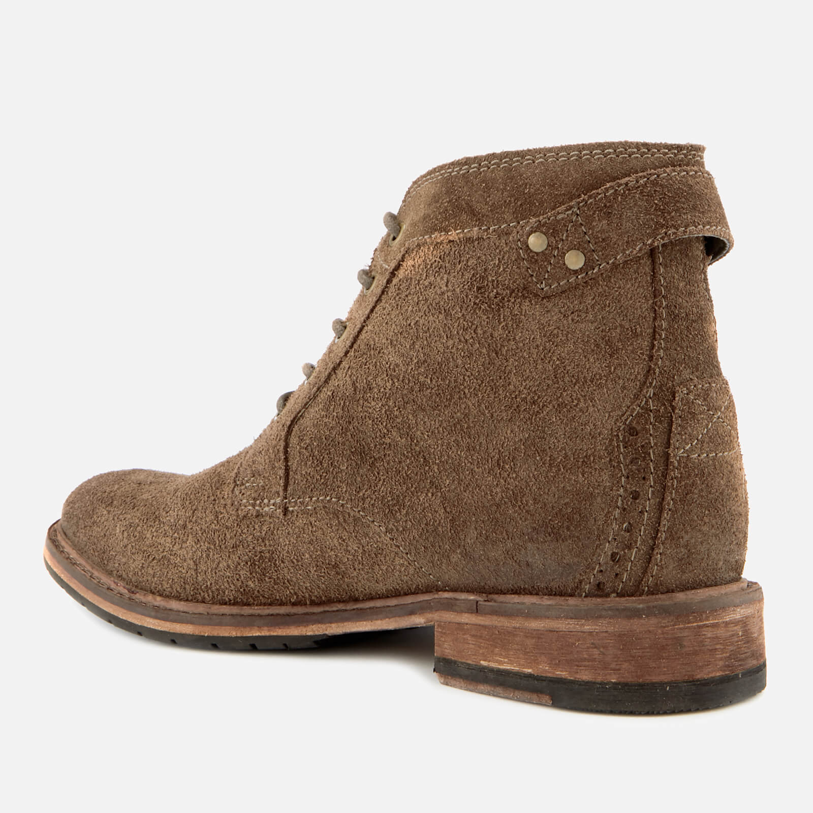 Clarks Men s Clarkdale Bud Suede Lace Up Boots Khaki Allsole