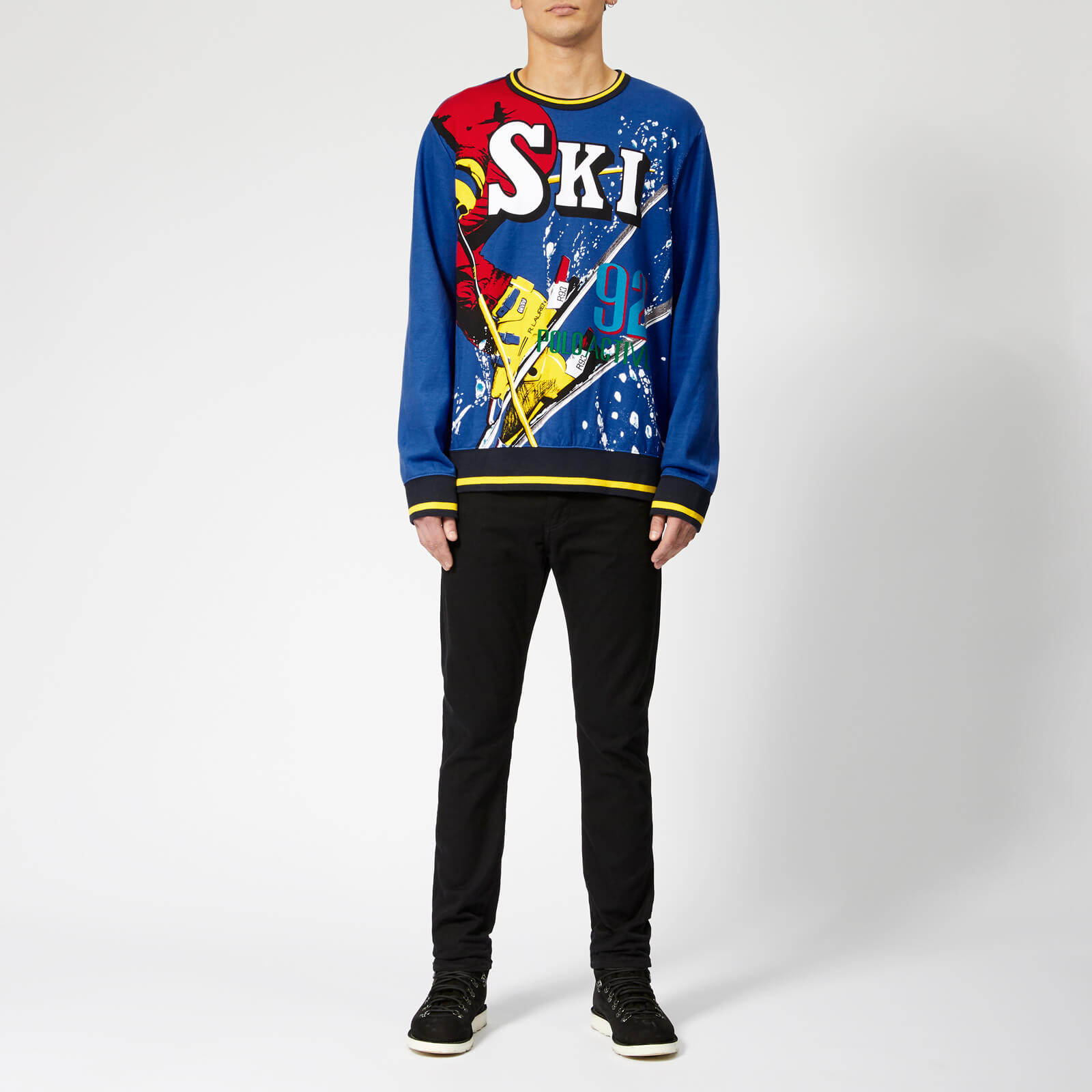 Polo Ralph Lauren Men s Ski Crew Neck Sweatshirt Ski 92 Coggles