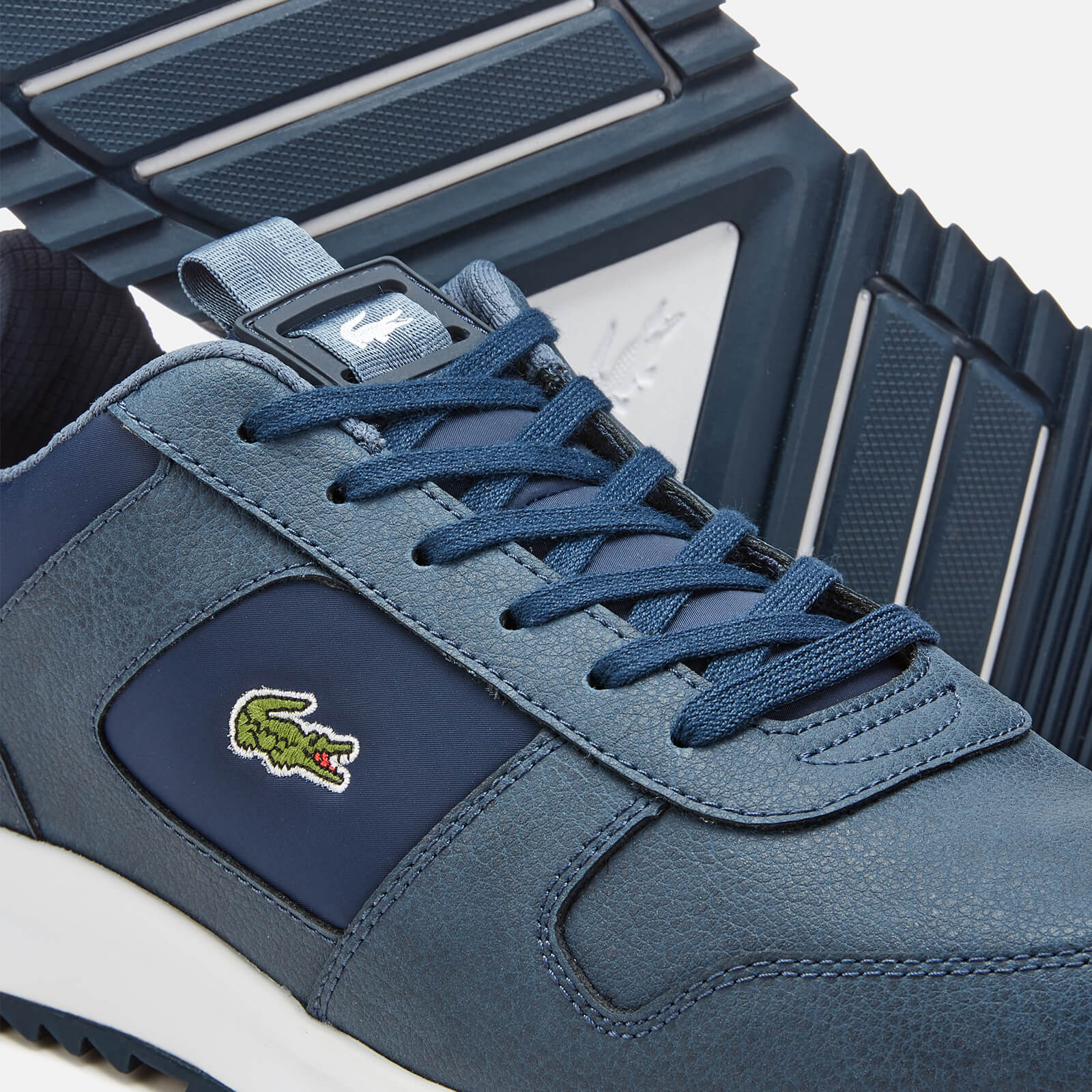 Lacoste Men s Joggeur 2.0 318 1 Textile Leather Runner Style