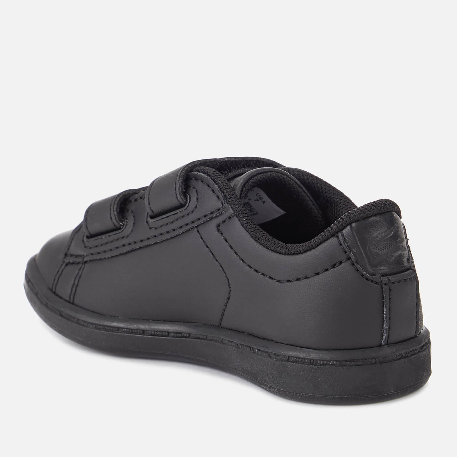 Lacoste Toddler s Carnaby Evo 118 4 Velcro Trainers Black Black Coggles