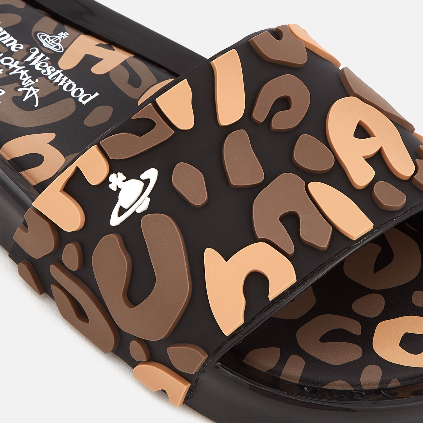 Vivienne westwood leopard cheap sliders