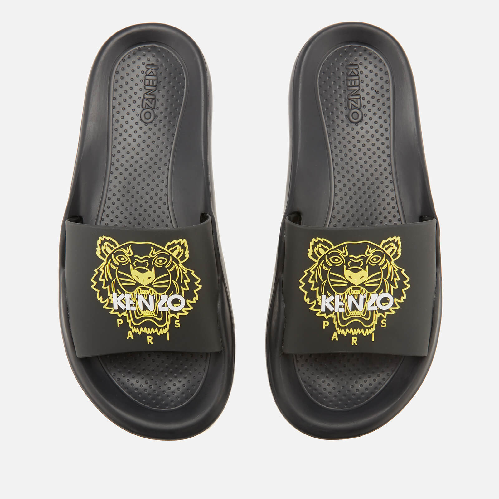 KENZO Women s Pool Slide Sandals Black Coggles