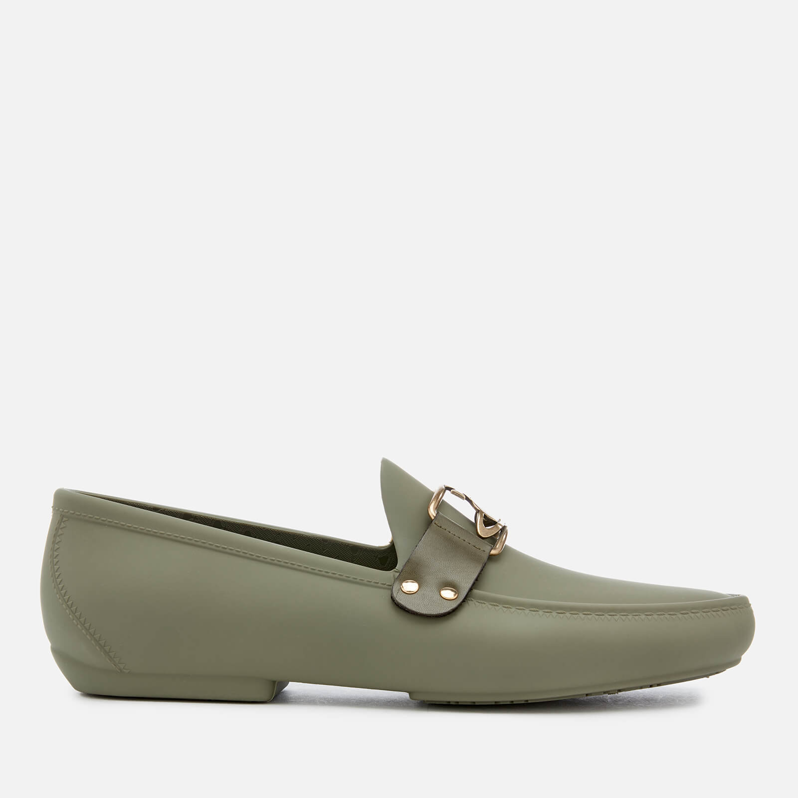 Vivienne Westwood MAN Men s Mocassin Frame Orb Loafers Aloe Green Coggles