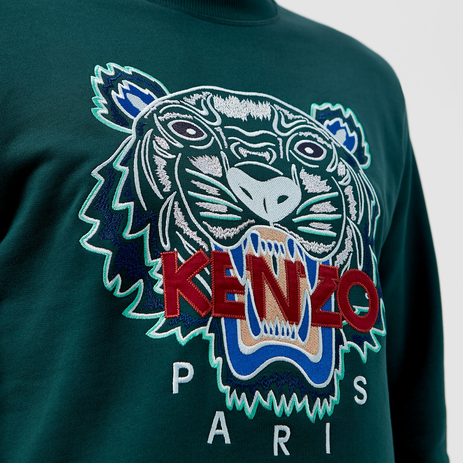 Kenzo tiger green new arrivals