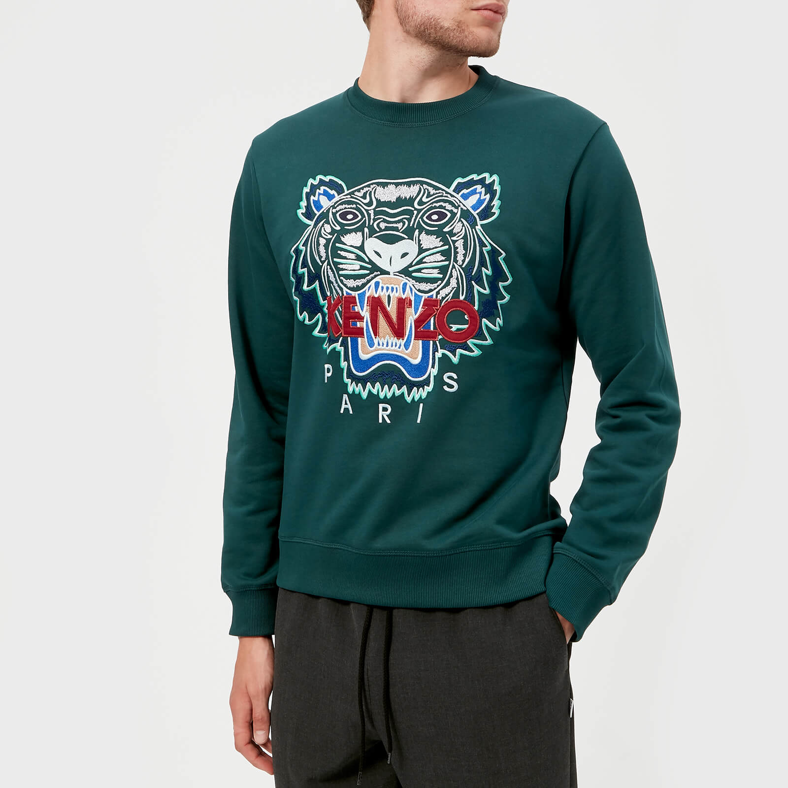 Kenzo green jumper store