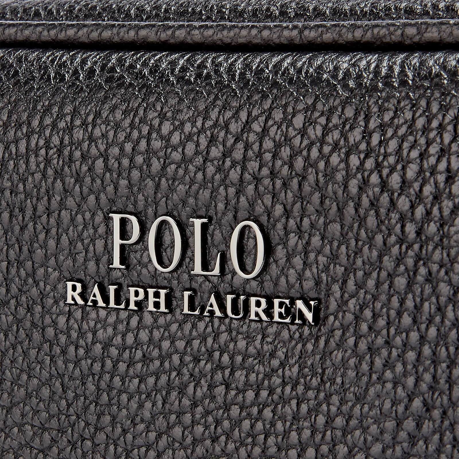 Polo ralph lauren leather wash bag discount
