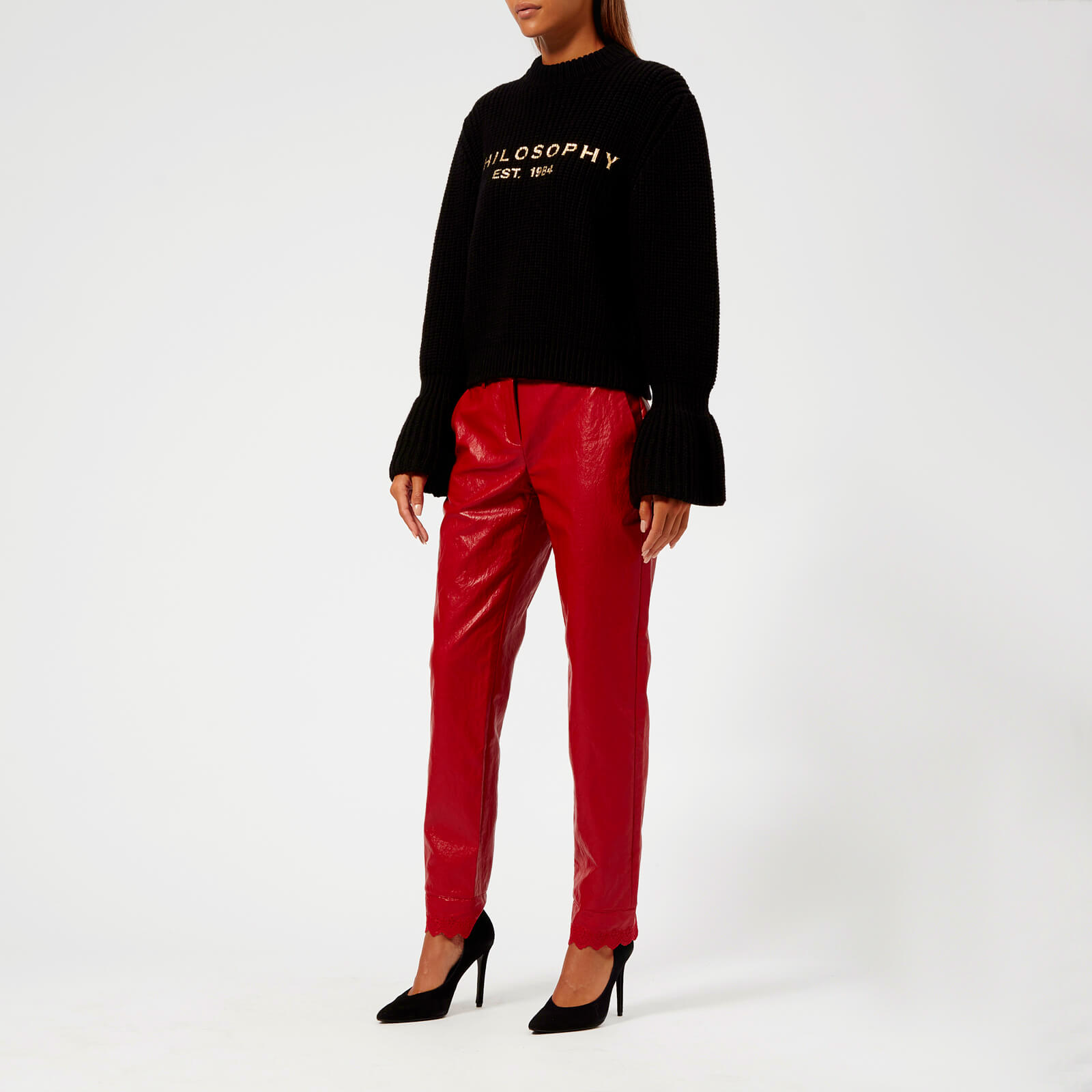 パンツ PHILOSOPHY DI LORENZO SERAFINI Woman Pants Brown 03070727 PHILOSOPHY DI LORENZO SERAFINI: Pants woman - Brown