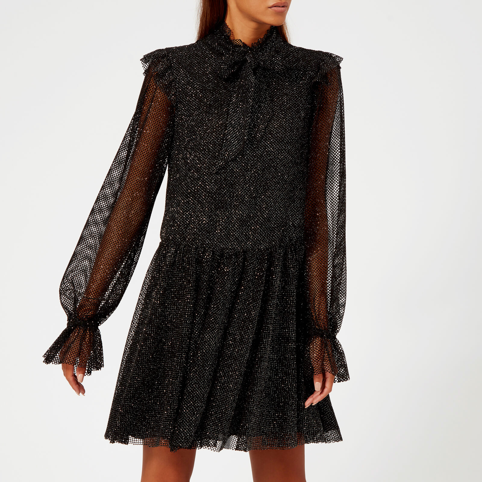 おすすめネット Women's Serafini Lorenzo di Philosophy Glitter Neck High Net ワンピース