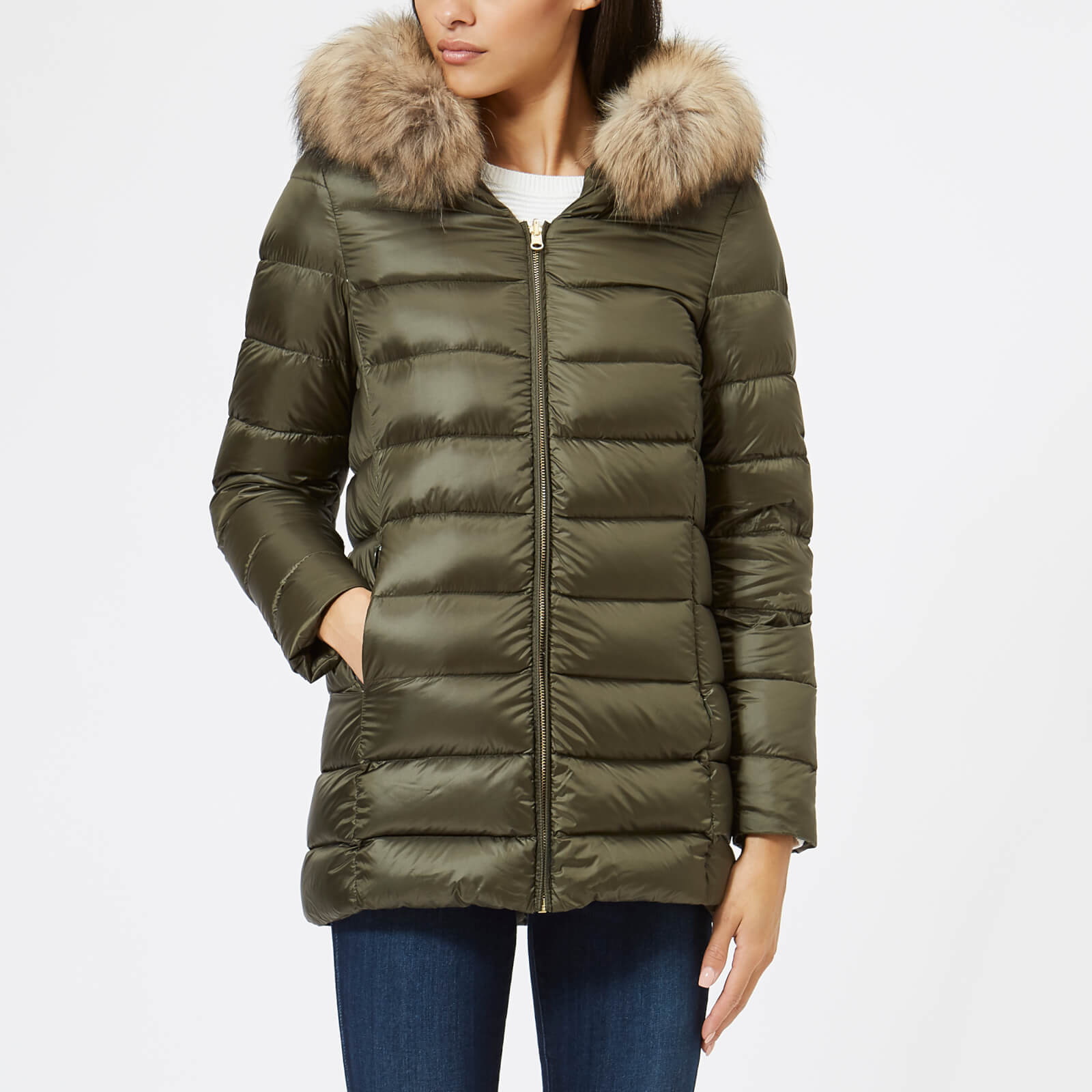 Woolrich Women s Scarlett Parka Military Olive Coggles