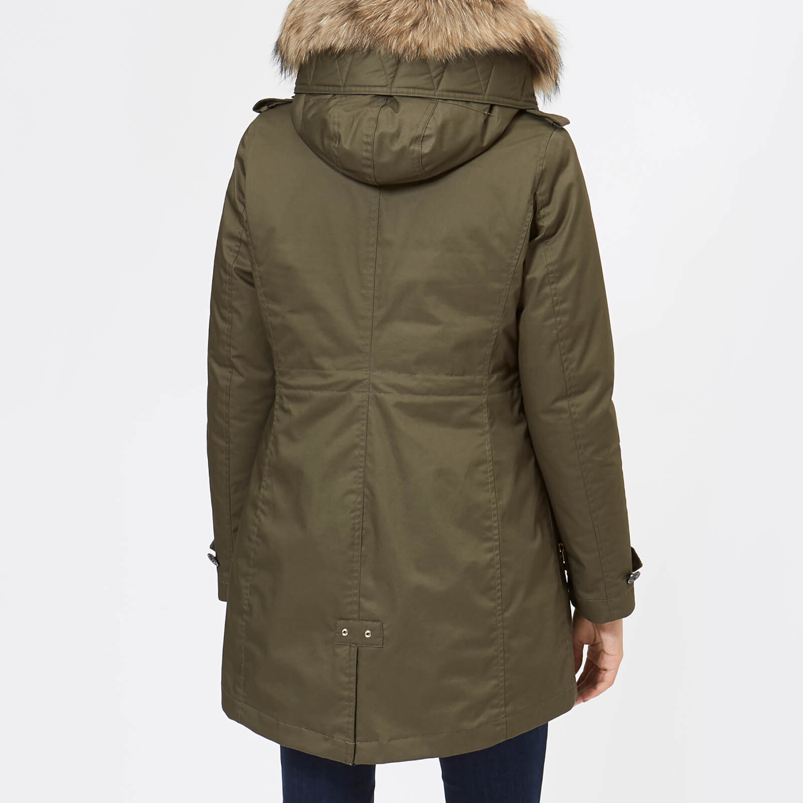Woolrich Women s Scarlett Parka Military Olive Coggles