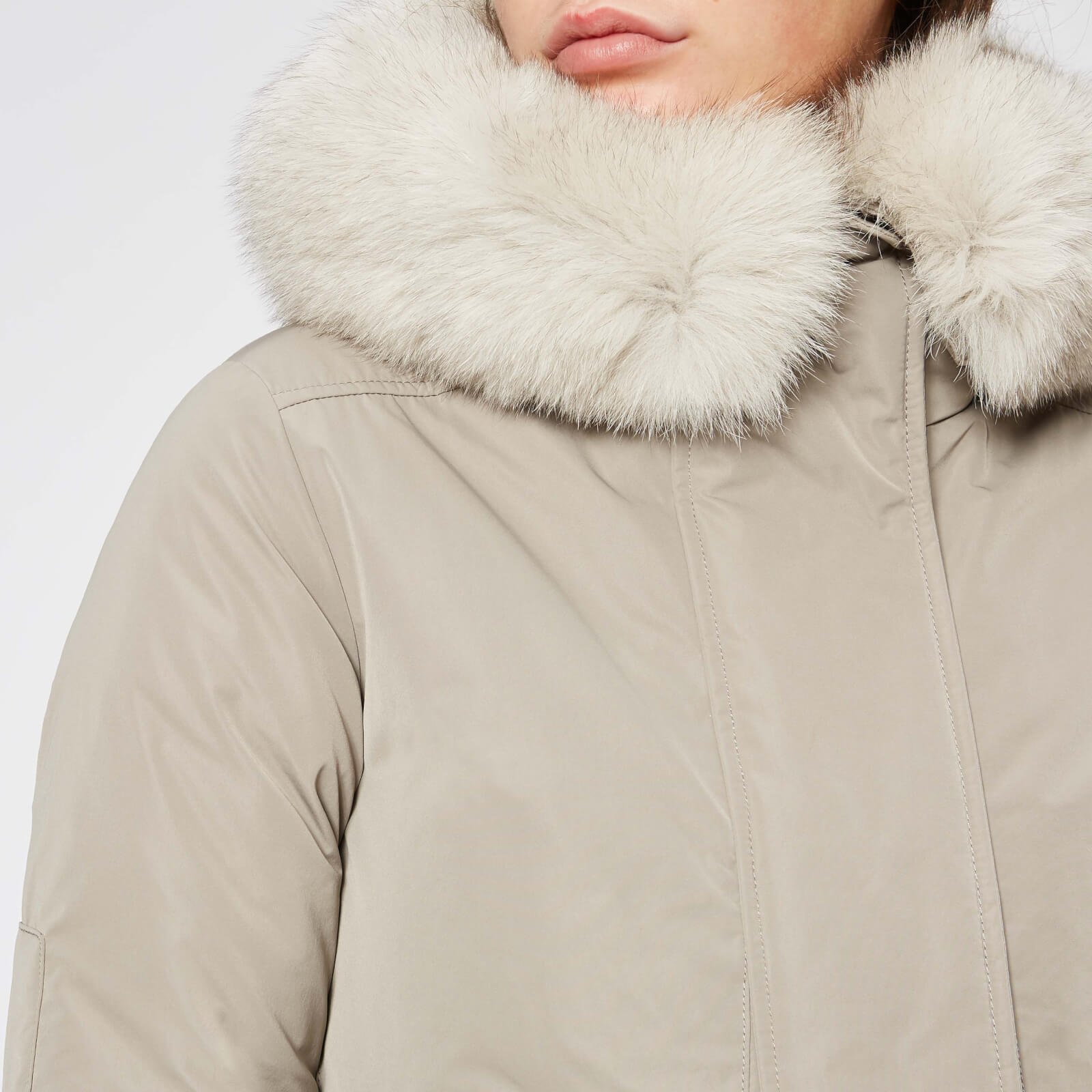 Woolrich Women s Military Parka Fox Coffee Liqour Coggles