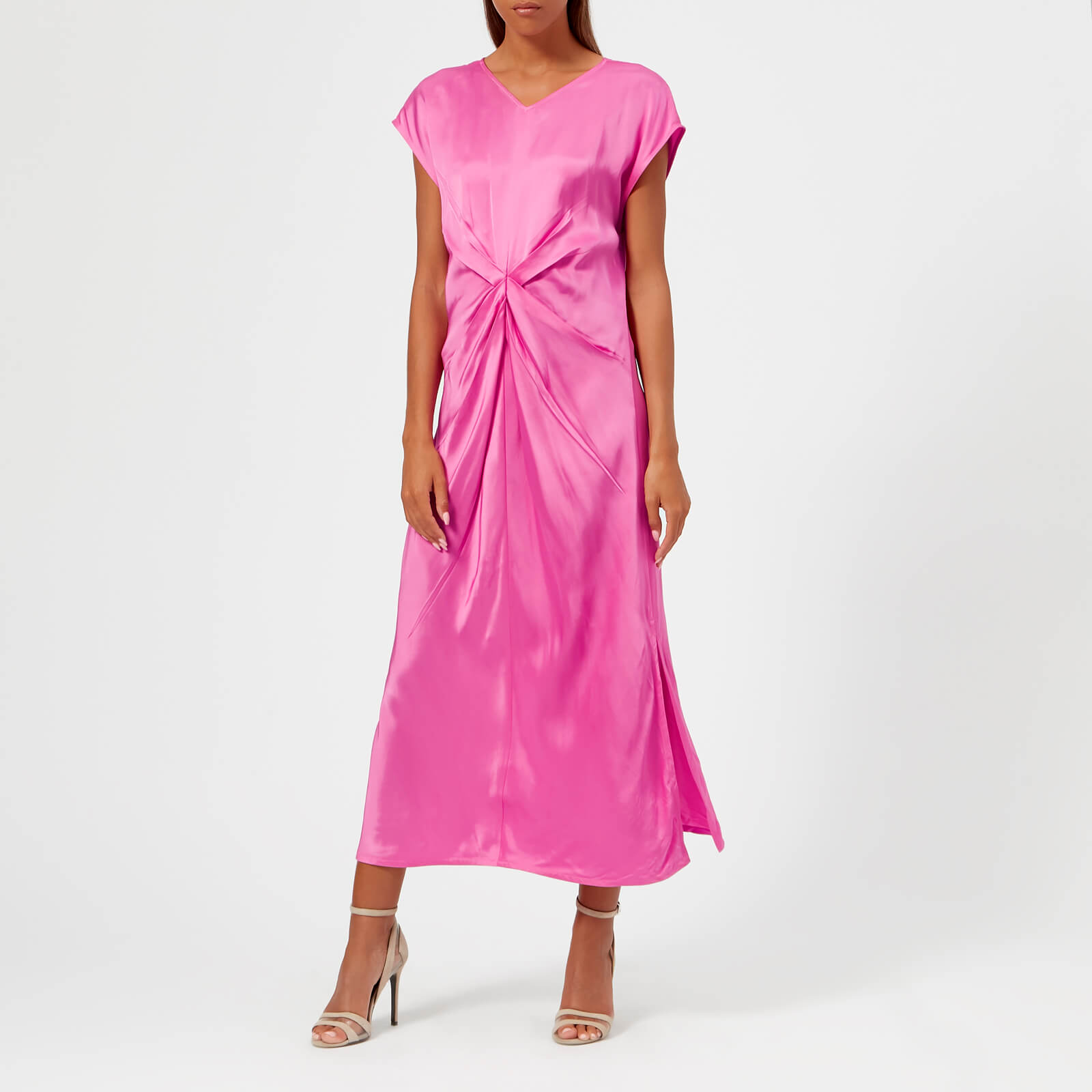HELMUT LANG ピンクシアートップス Helmut Lang Pink Femme Sheer Cardigan Helmut Lang