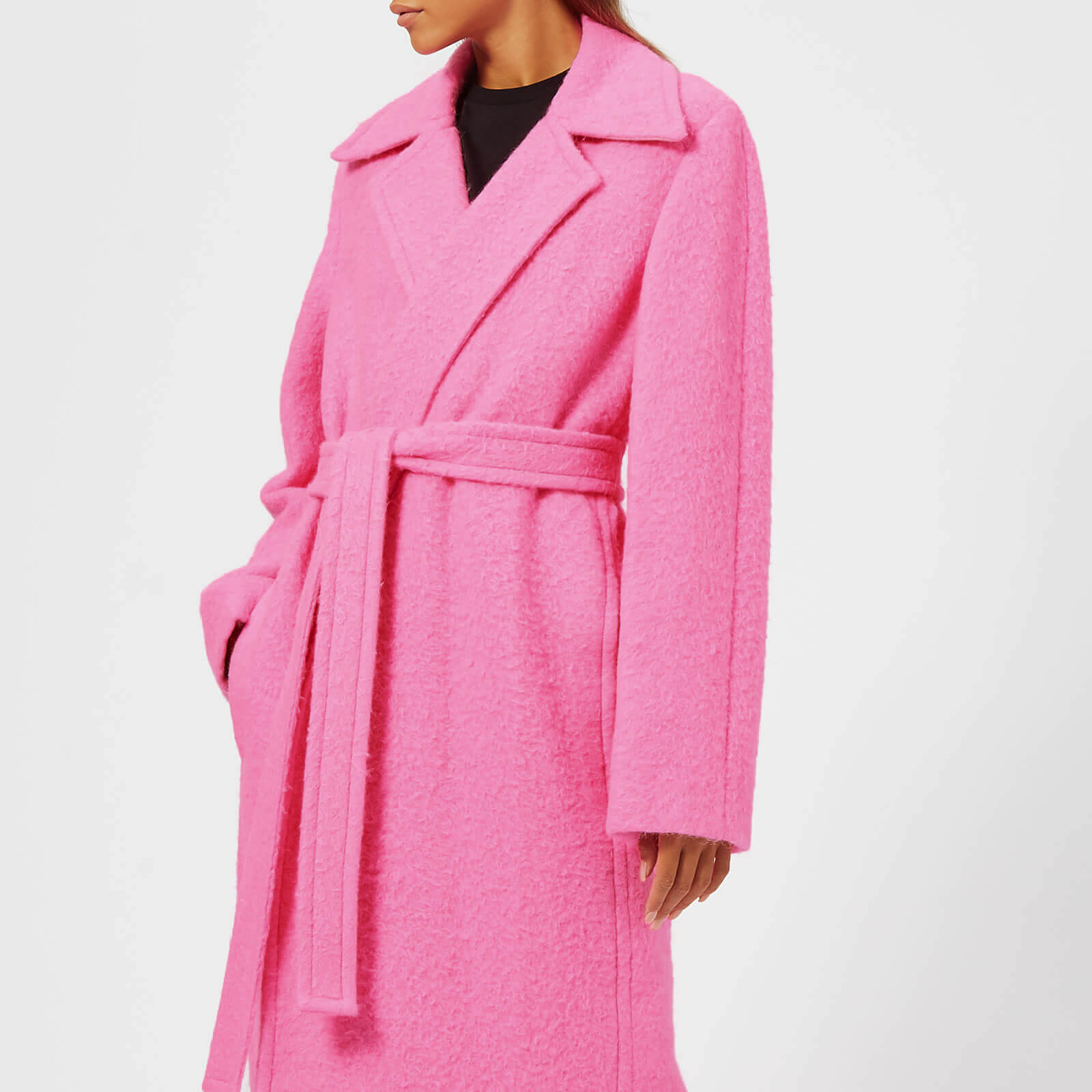 Helmut lang pink coat clearance