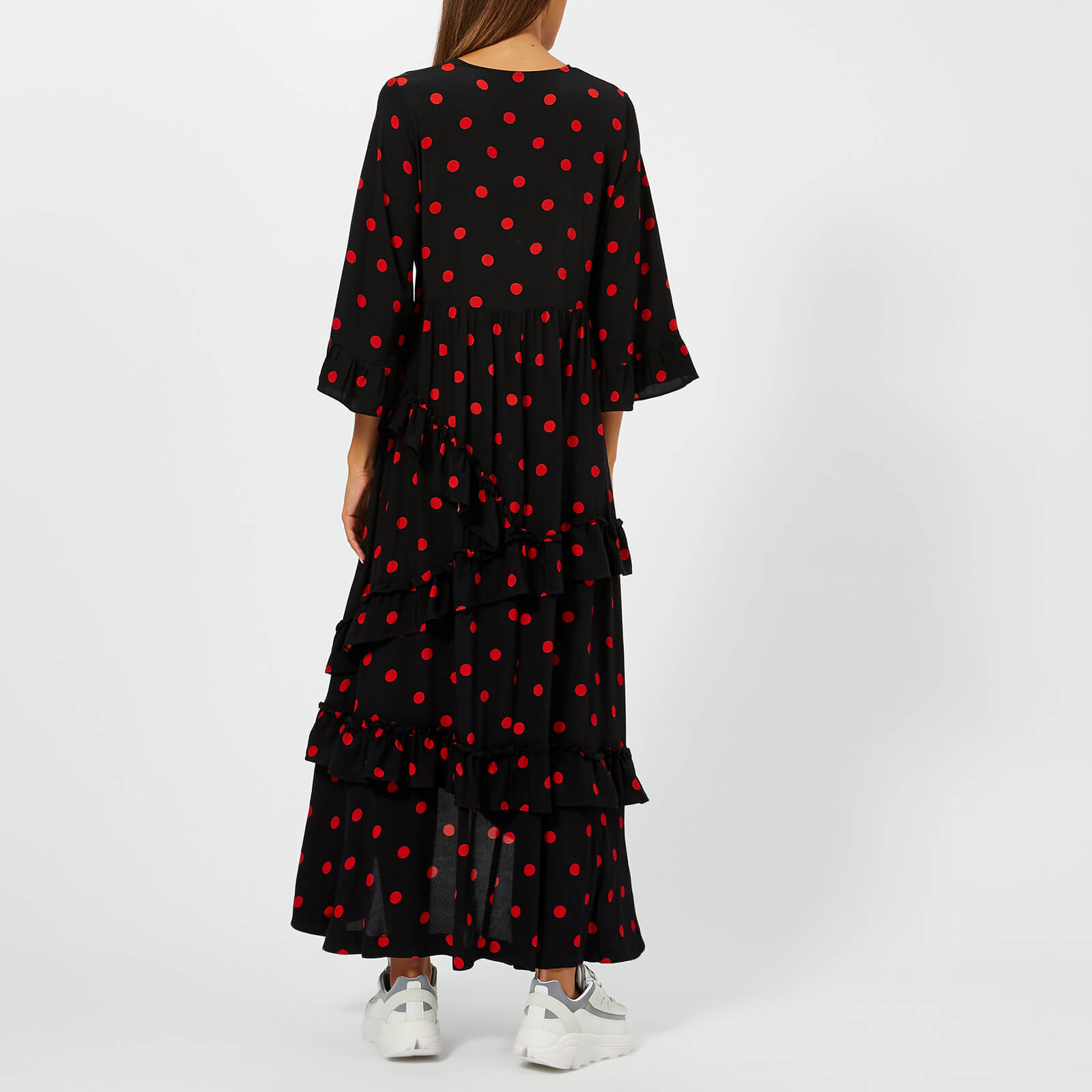 Barra crepe hotsell dress ganni