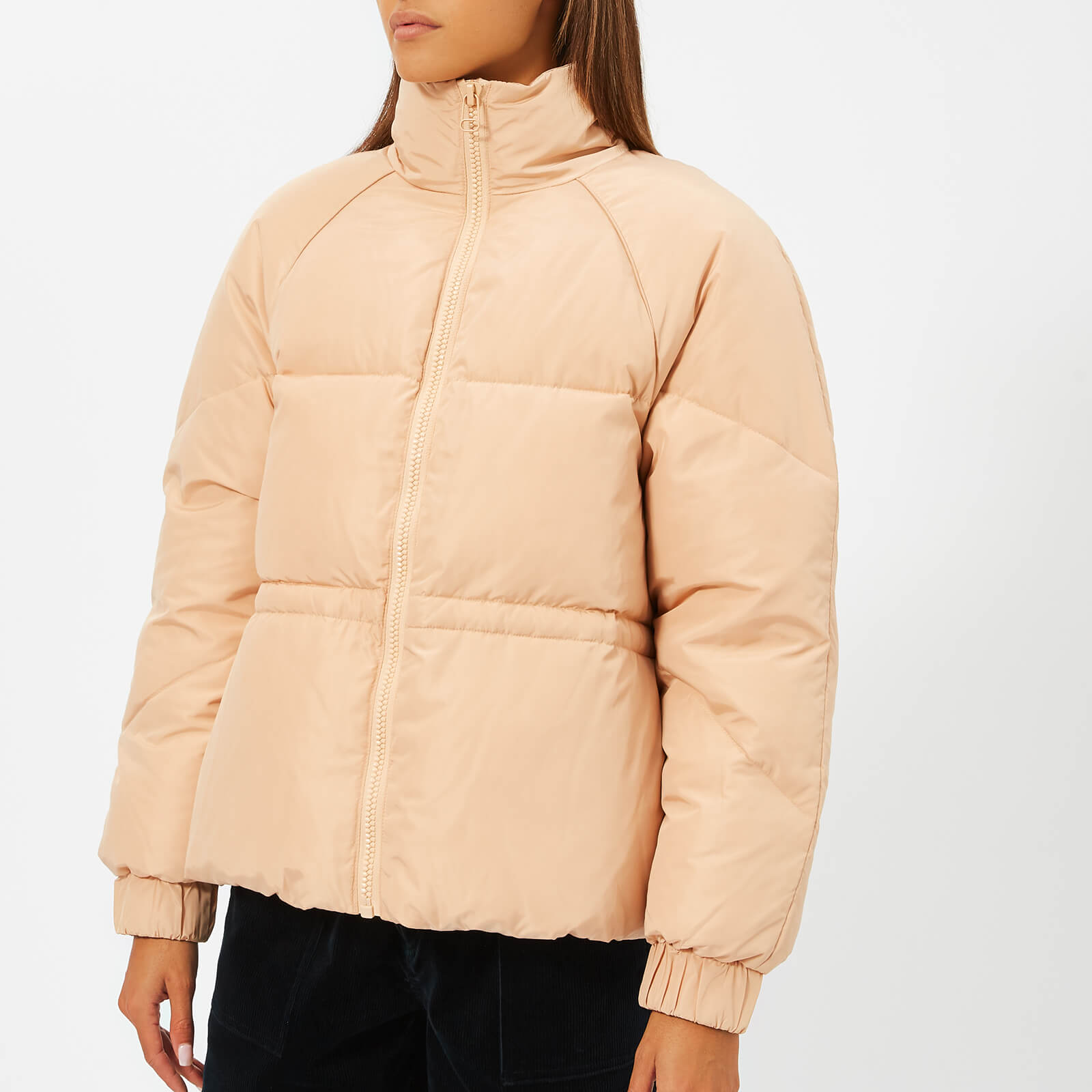 Ganni Women s Whitman Puffa Jacket Hazelnut Coggles
