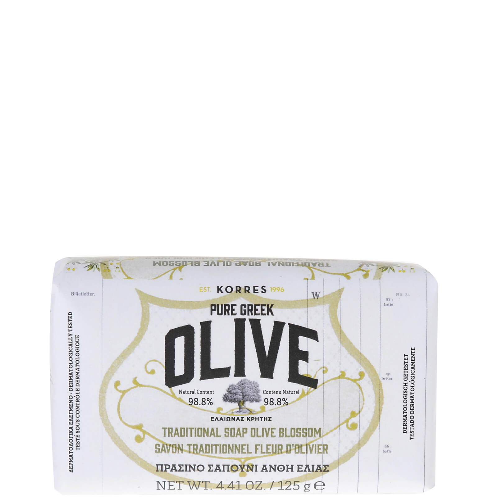 Jabón OLIVE Olive Blossom de KORRES 125 g