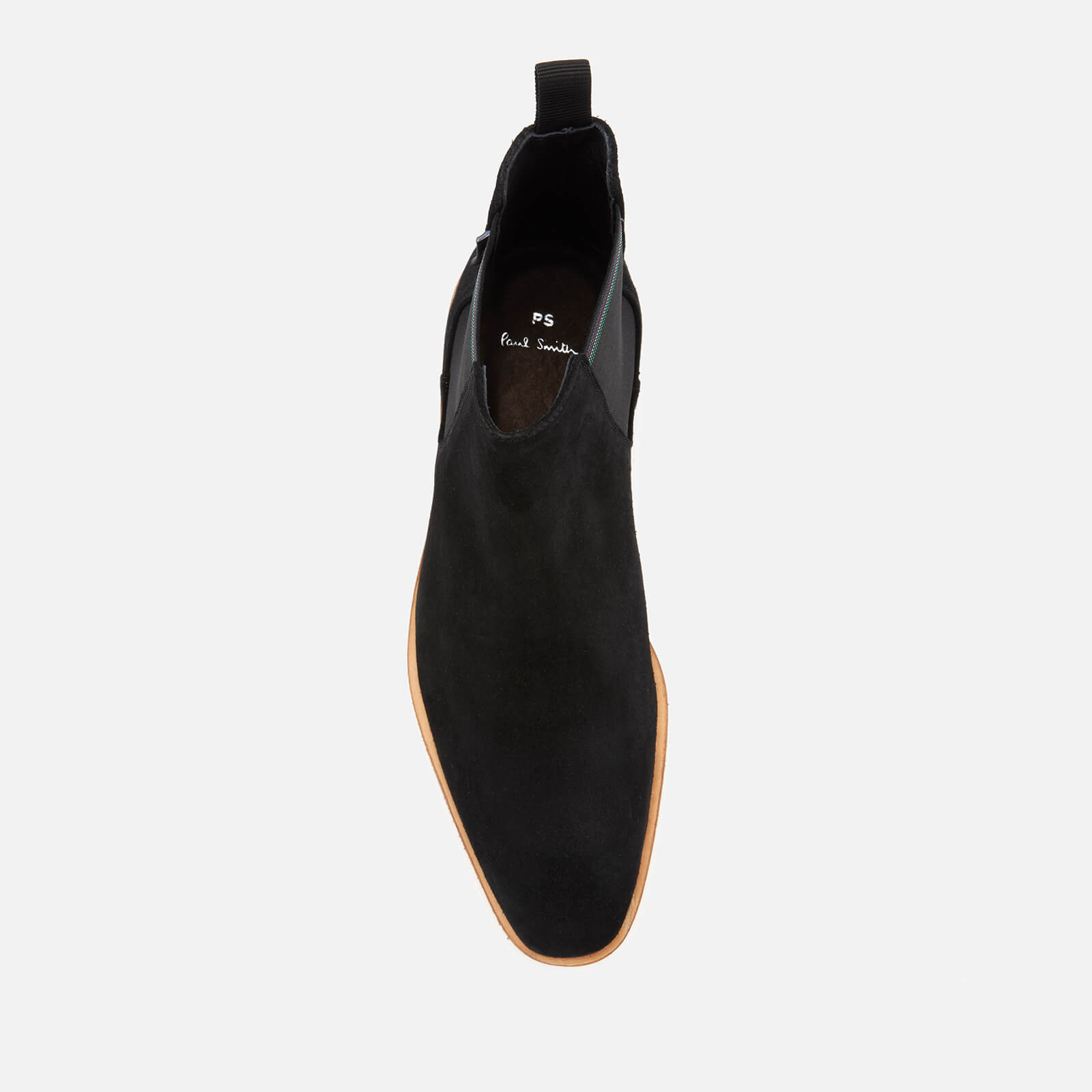 PS Paul Smith Men s Andy Suede Crepe Sole Chelsea Boots Black Allsole