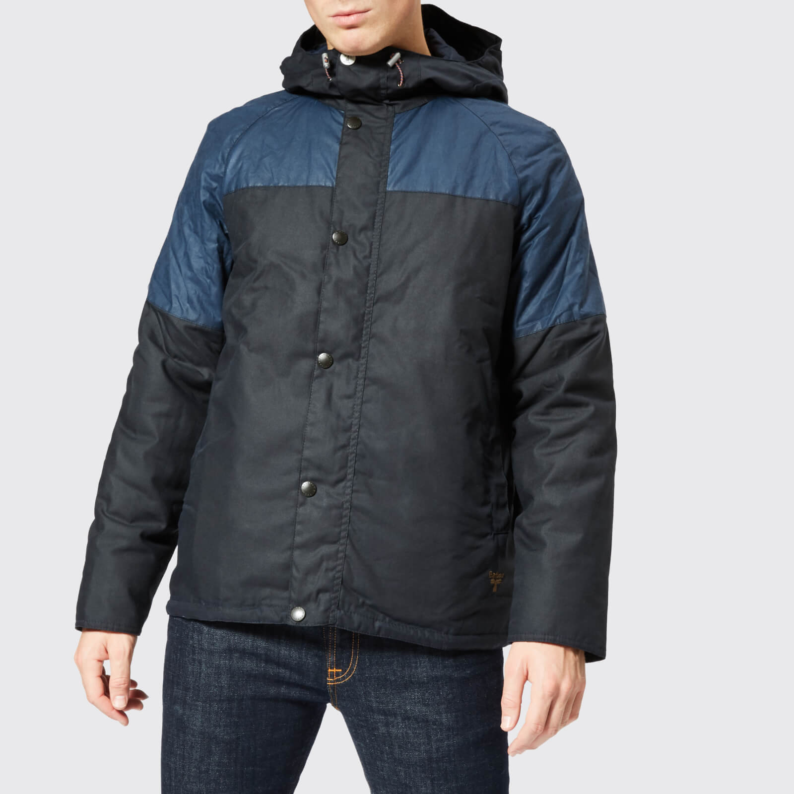 Barbour Men s Beacon Aira Wax Jacket Navy Coggles