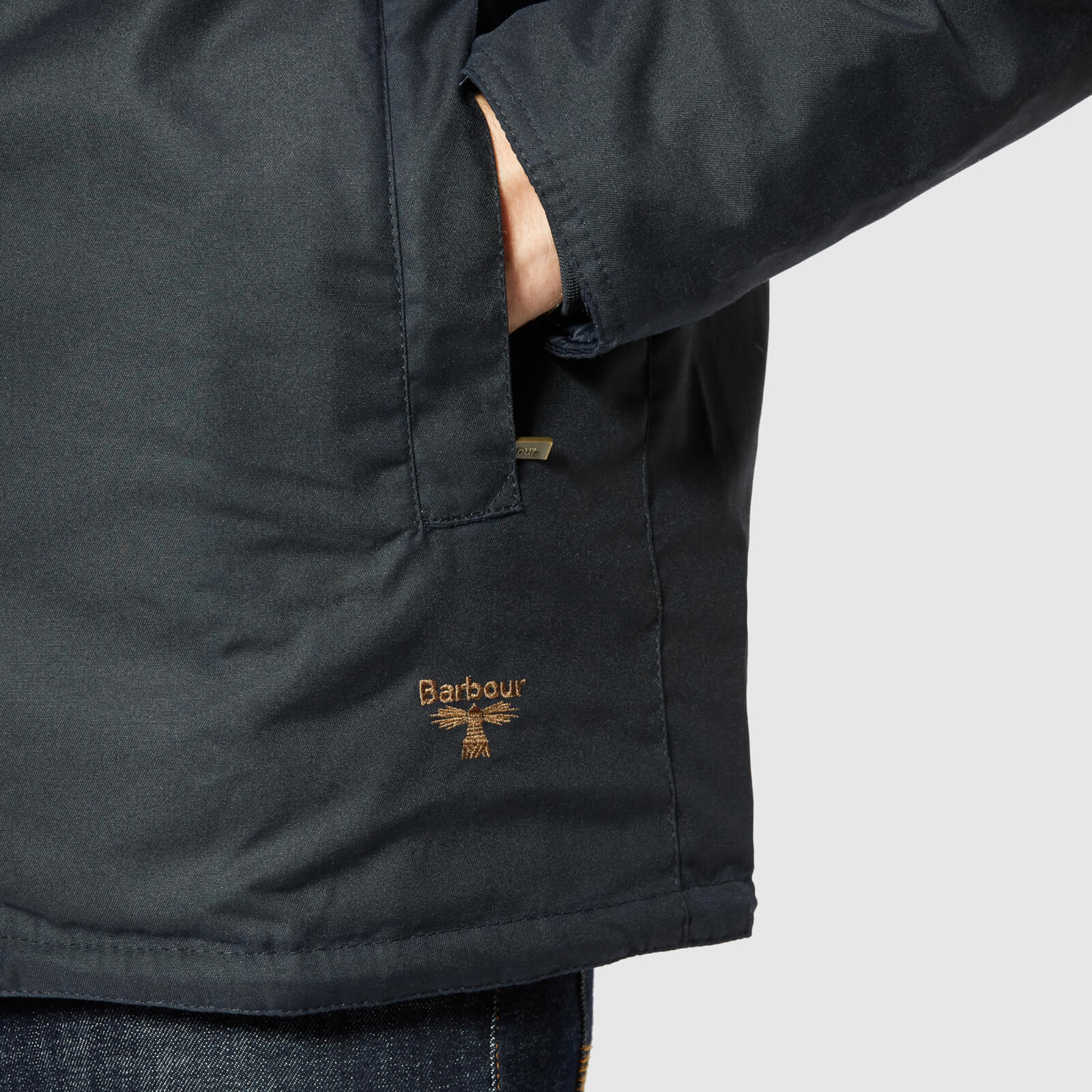 Barbour beacon aira shop wax jacket brown