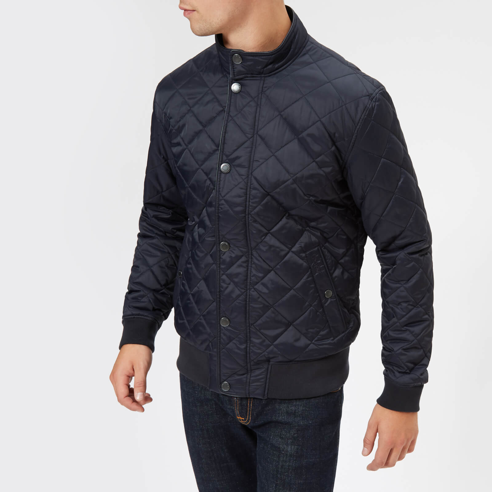 Barbour men's edderton quilted jacket shop
