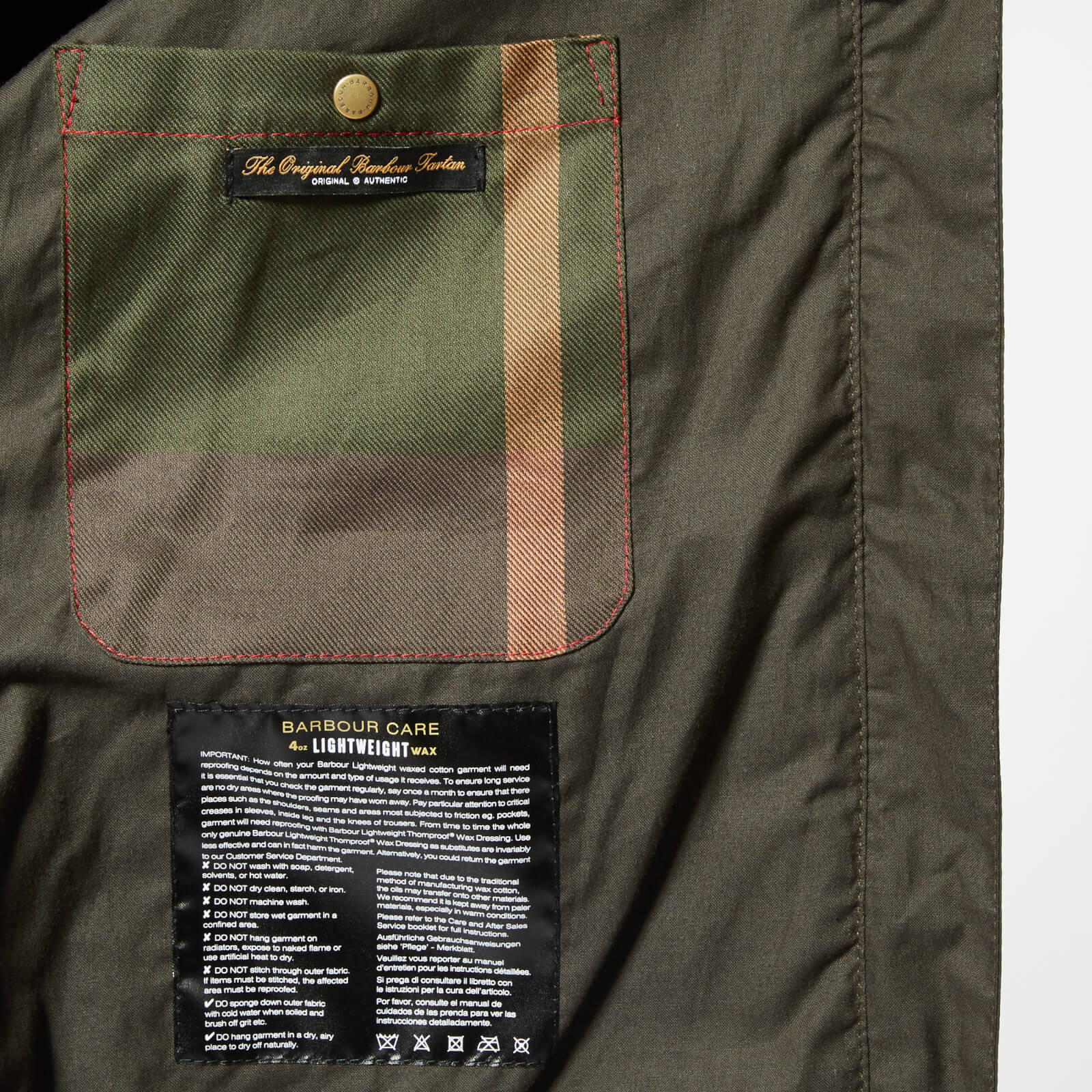 Barbour Men s Hagart Wax Jacket Dark Olive Coggles