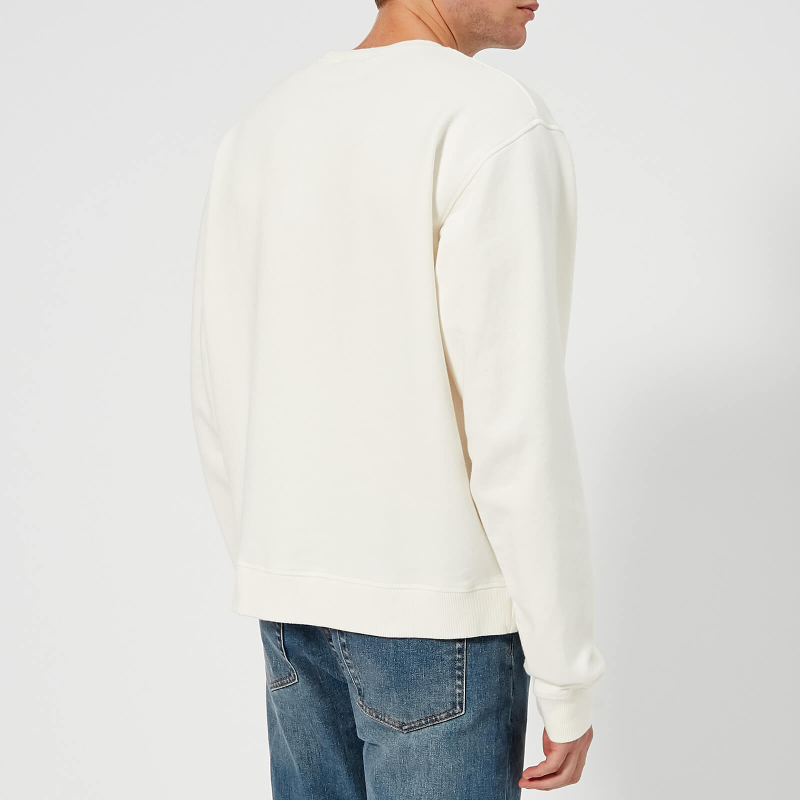 JW Anderson Men's JWA Logo Sweatshirt - Off White | Coggles JW Anderson Men's JWA Logo Sweatshirt - Off White | Coggles
