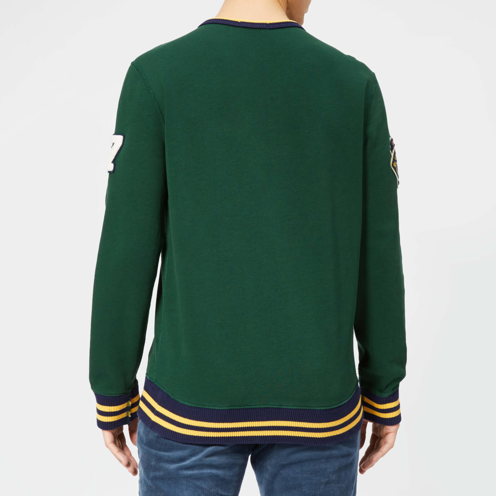 Polo Ralph Lauren Men s Tiger Crew Neck Sweatshirt College Green Coggles