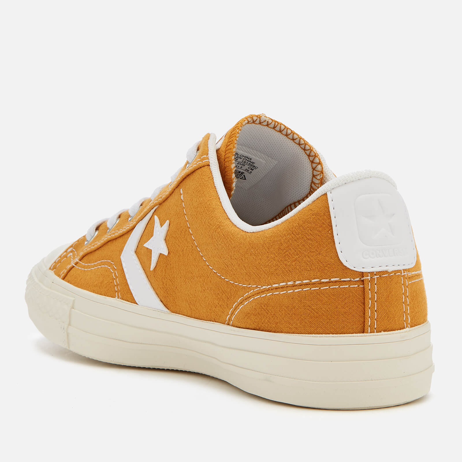 Converse Men s Star Player Ox Trainers Turmeric Gold White Allsole