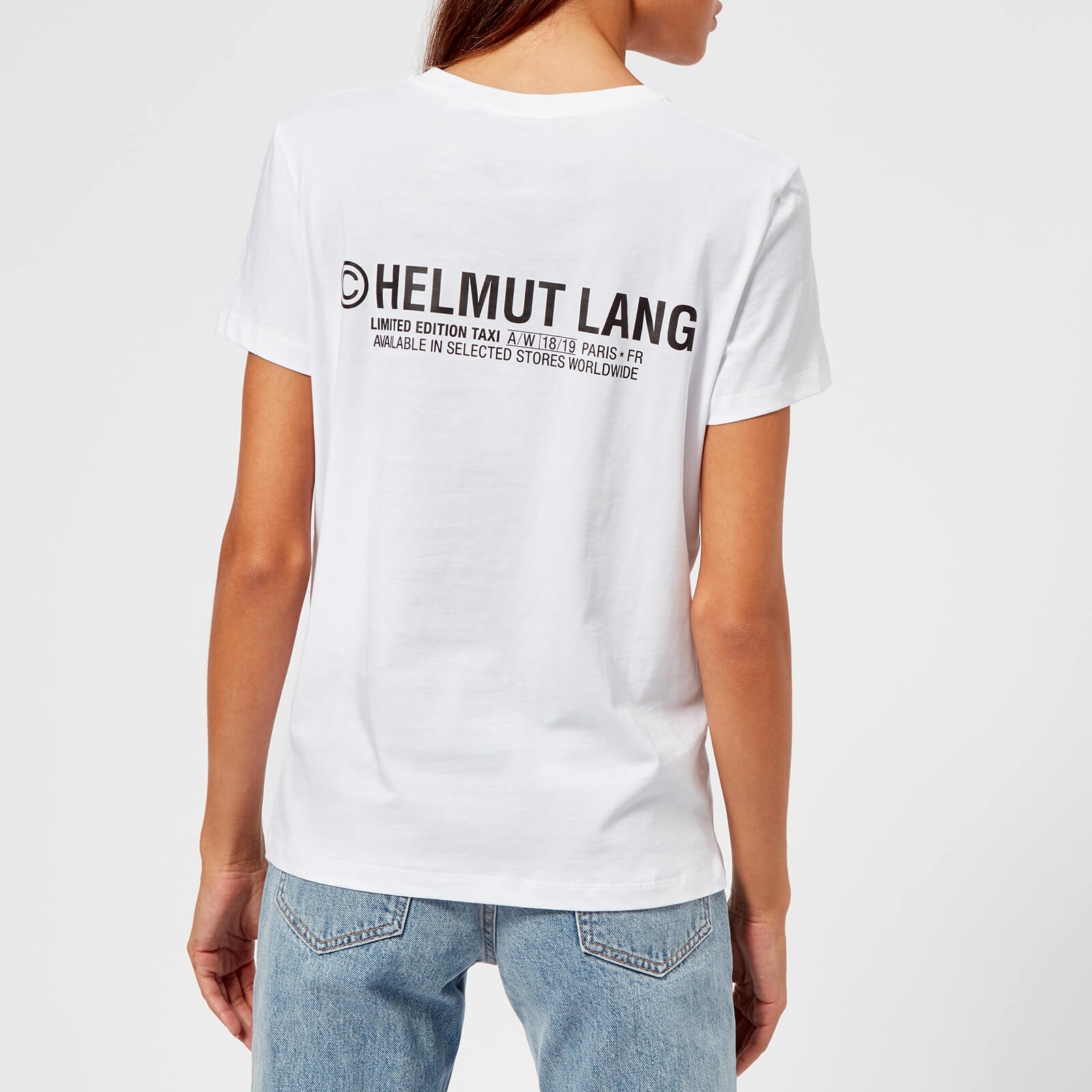 Helmut Lang Women's Taxi Paris T-Shirt - White | Coggles