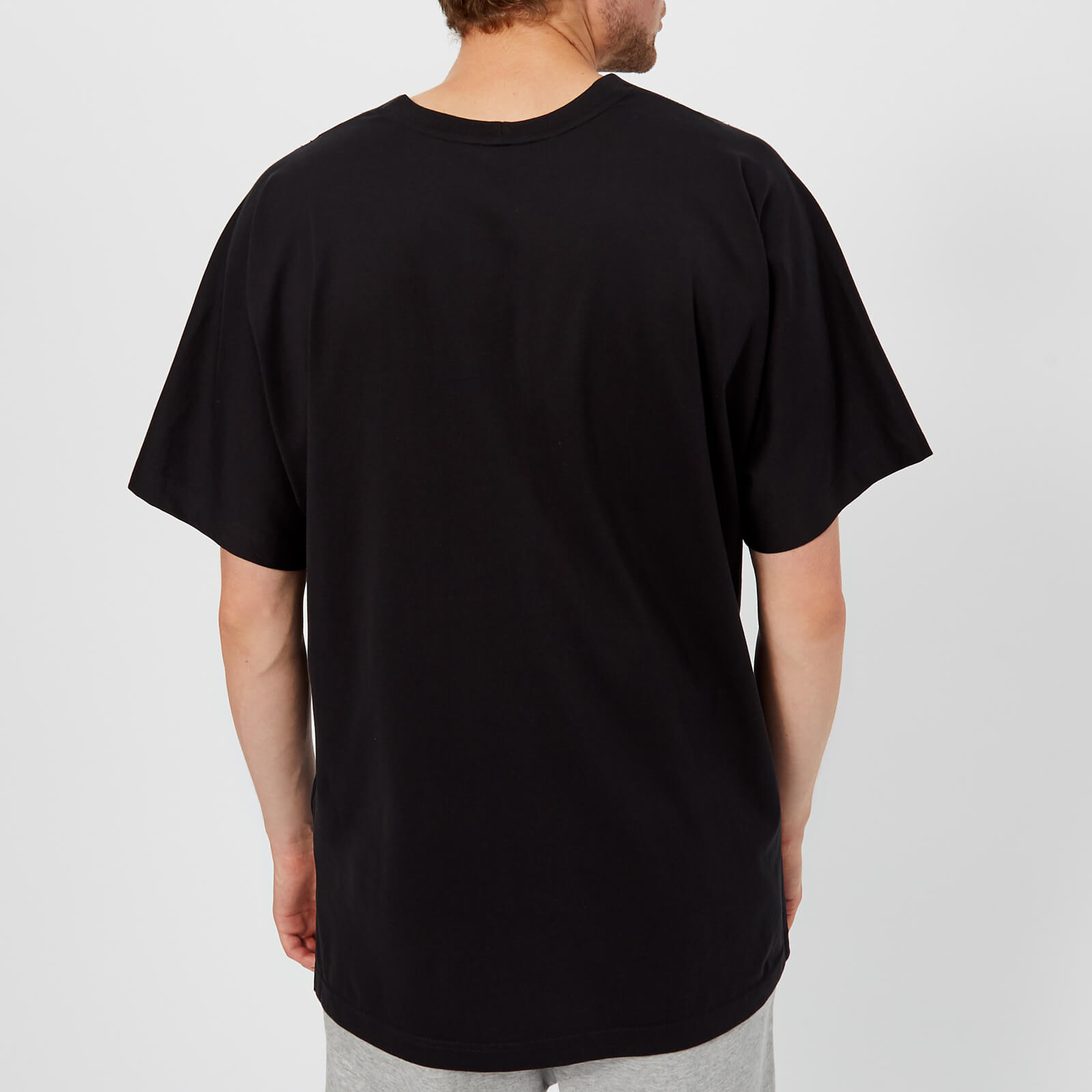 【COSYHARU】Shoulder Zipper Deep Black Short Sleeve T-shirt COSYHARU (コシハル) - ショルダージッパーディープブラック半袖