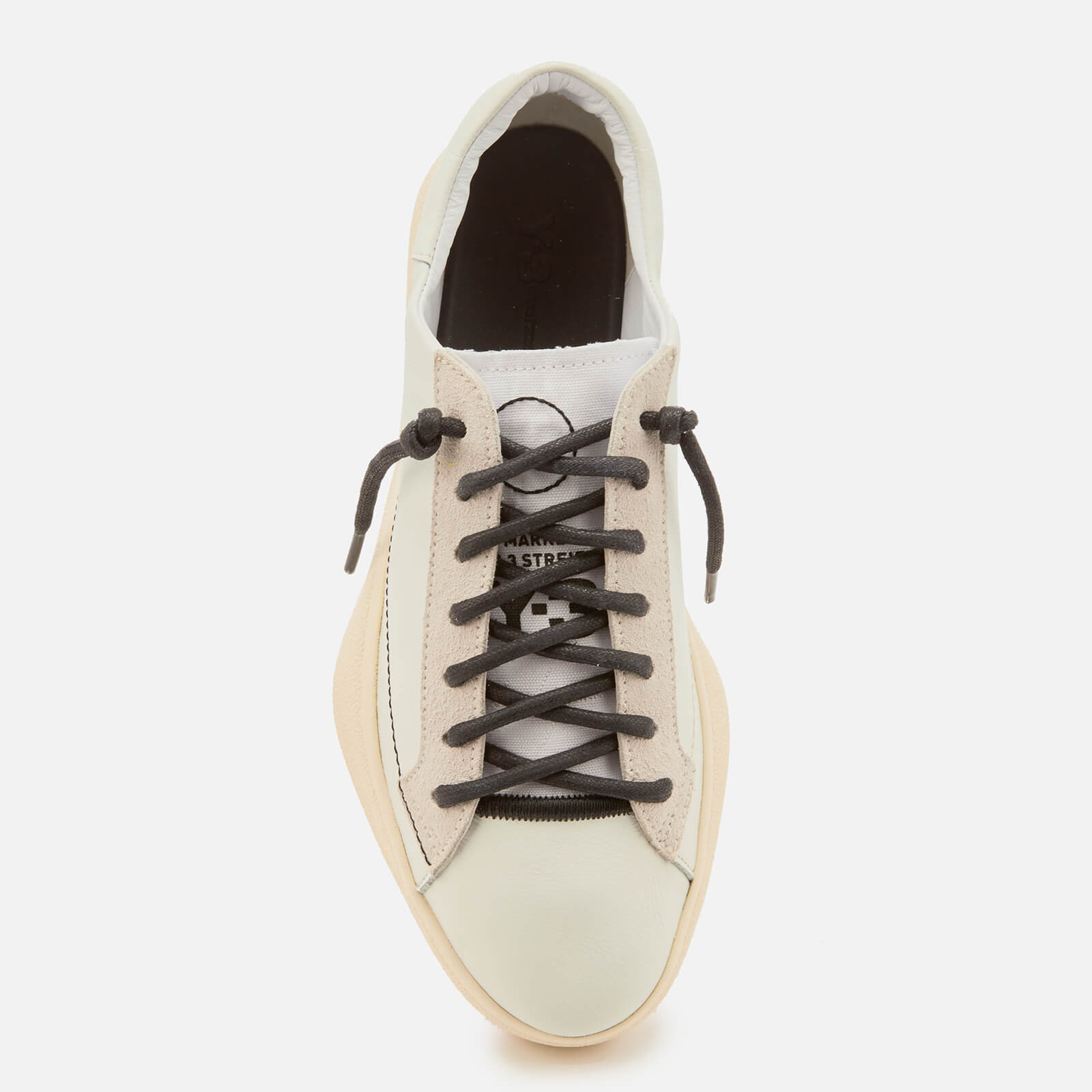 Y 3 Men s Tangutsu Lace Trainers FTWR White Coggles