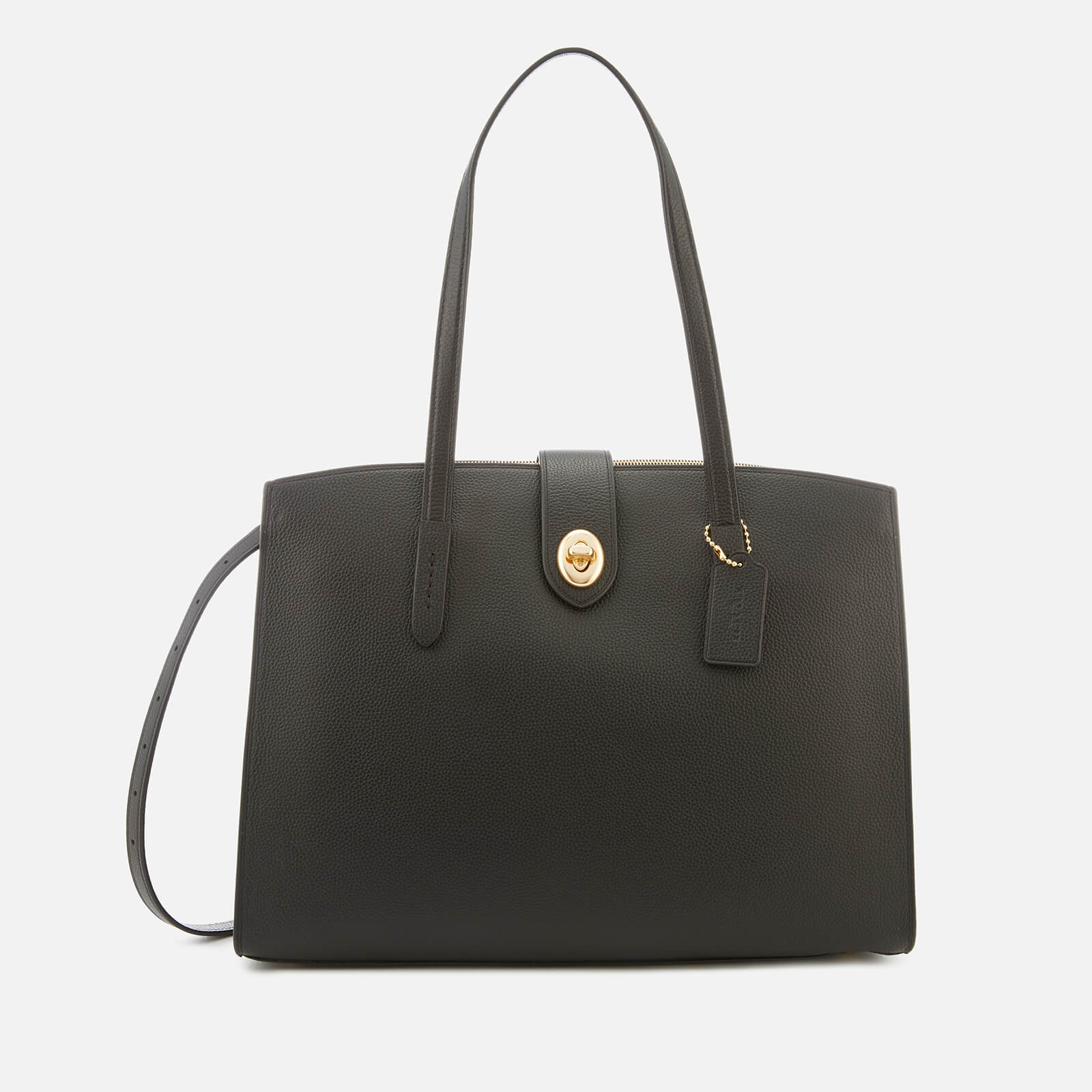 Coach Women s Turnlock Charlie Carryall Bag Black Coggles