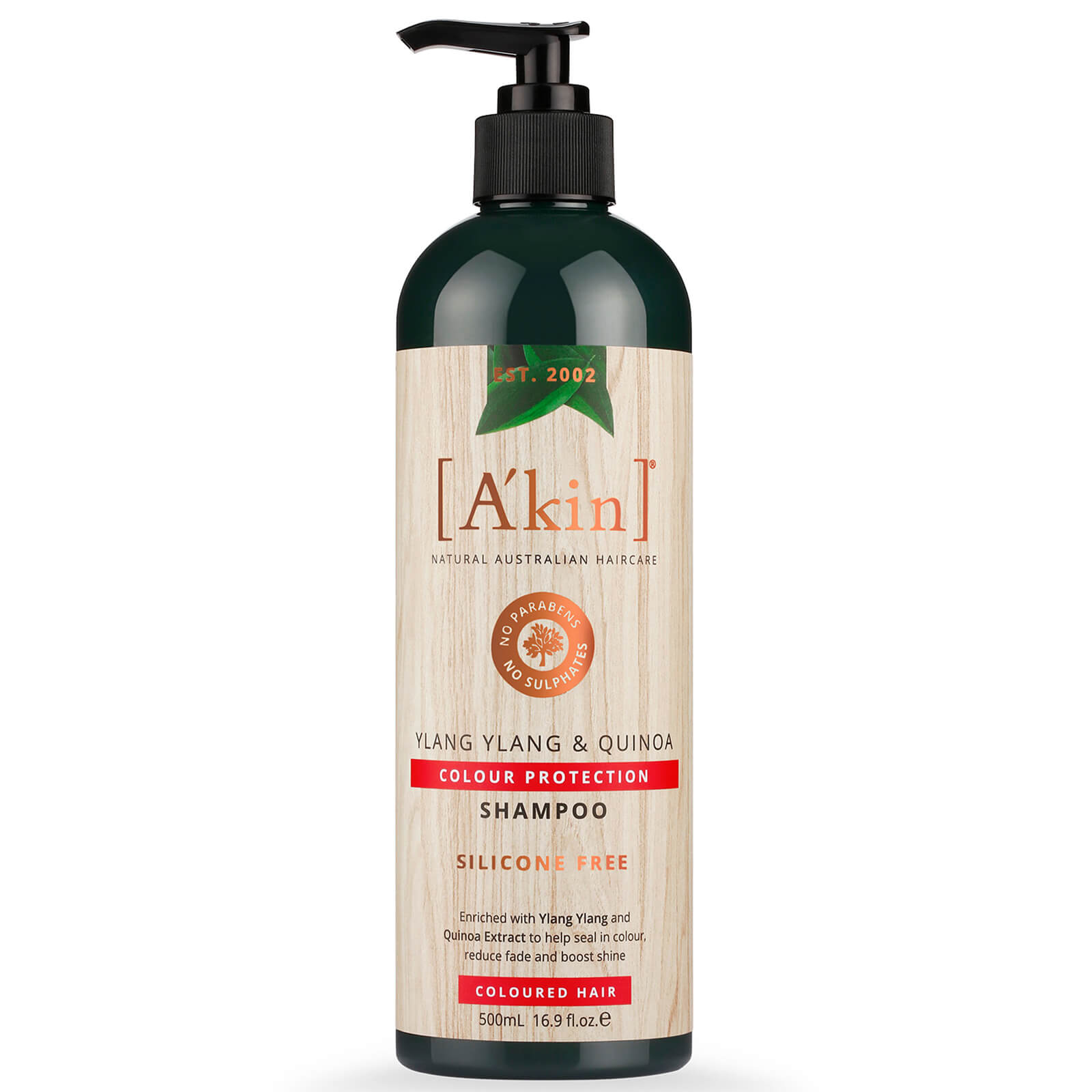 A'Kin Colour Protection Ylang Ylang & Quinoa Shampoo 500ml