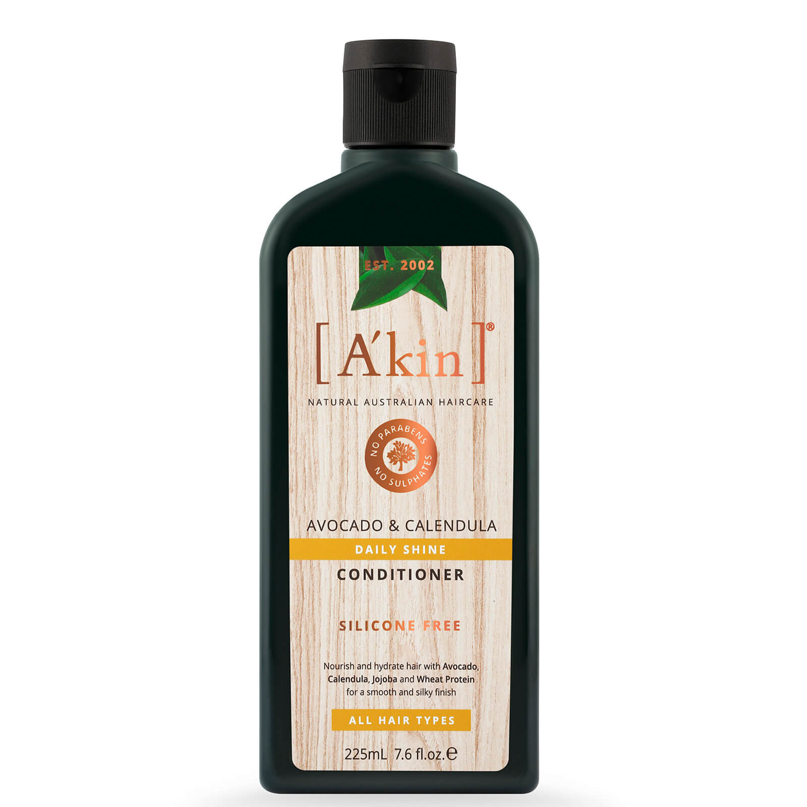 A'Kin Daily Shine Avocado & Calendula Conditioner 225ml 