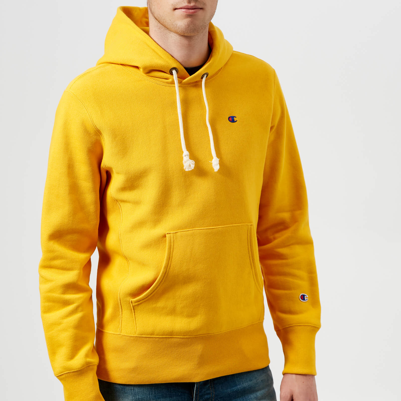 Champion Men s Overhead Hoodie Yellow Coggles
