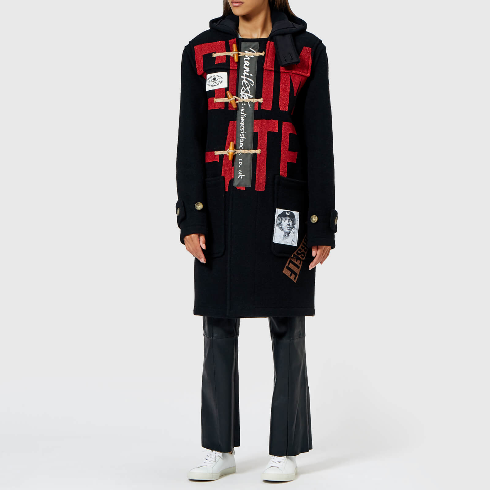 Vivienne Westwood Anglomania Women's Monty Coat - Black | Coggles